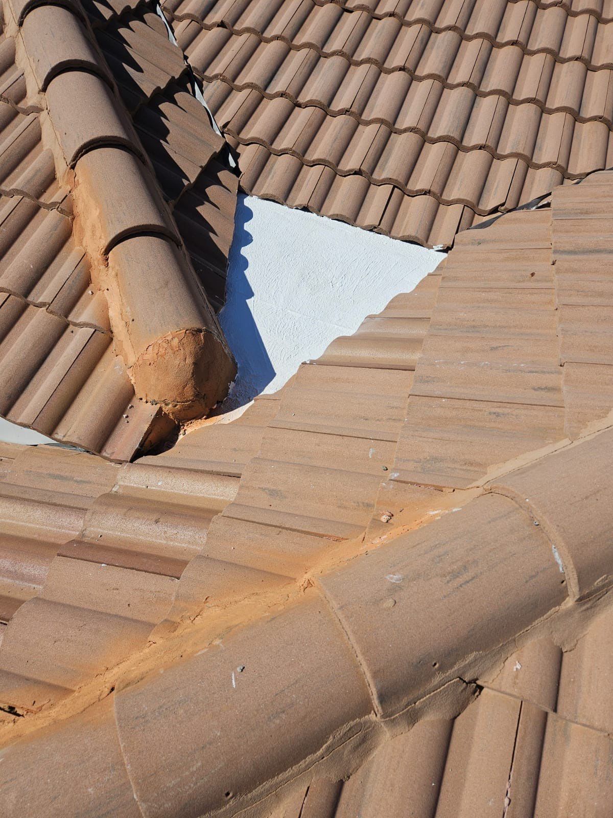 Concrete Tile Roof Repair by Four Peaks Roofing