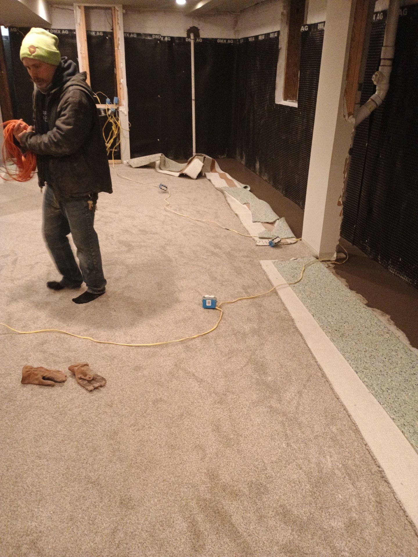 Investigating Groundwater Issues for RJ & Sally by Waterproofing Northeast