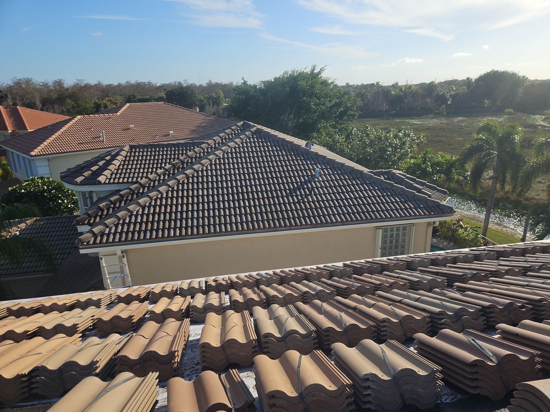 Residential Roofing Installation using WestLake Roofing Tile by BLUES BROTHERS ROOFING