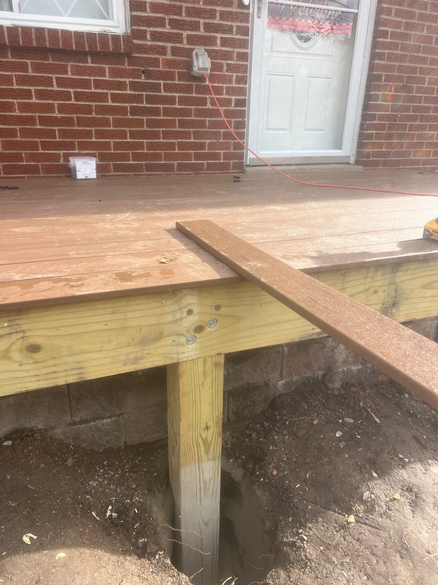 Deck and roof replacement  by Cousins Roofing Siding & Decks