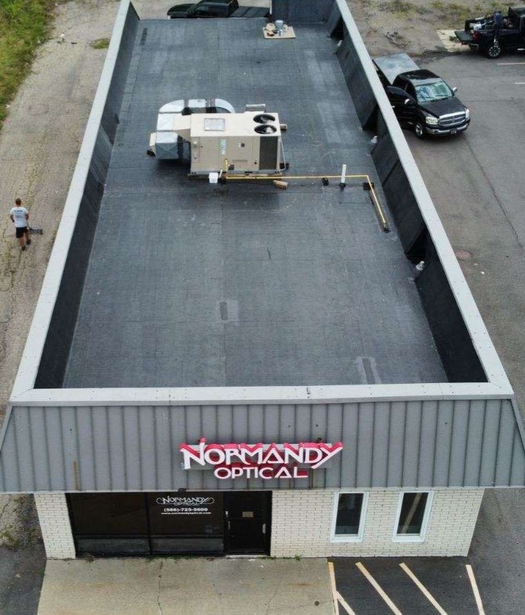 Commercial Roofing Installation using EPDM by JNR Roofing LLC