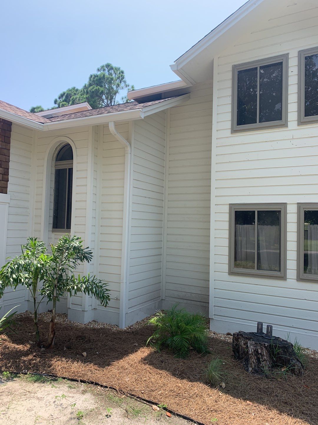 Heavy-Duty Commercial Downspouts in Panama City Beach FL by Gutter Professors