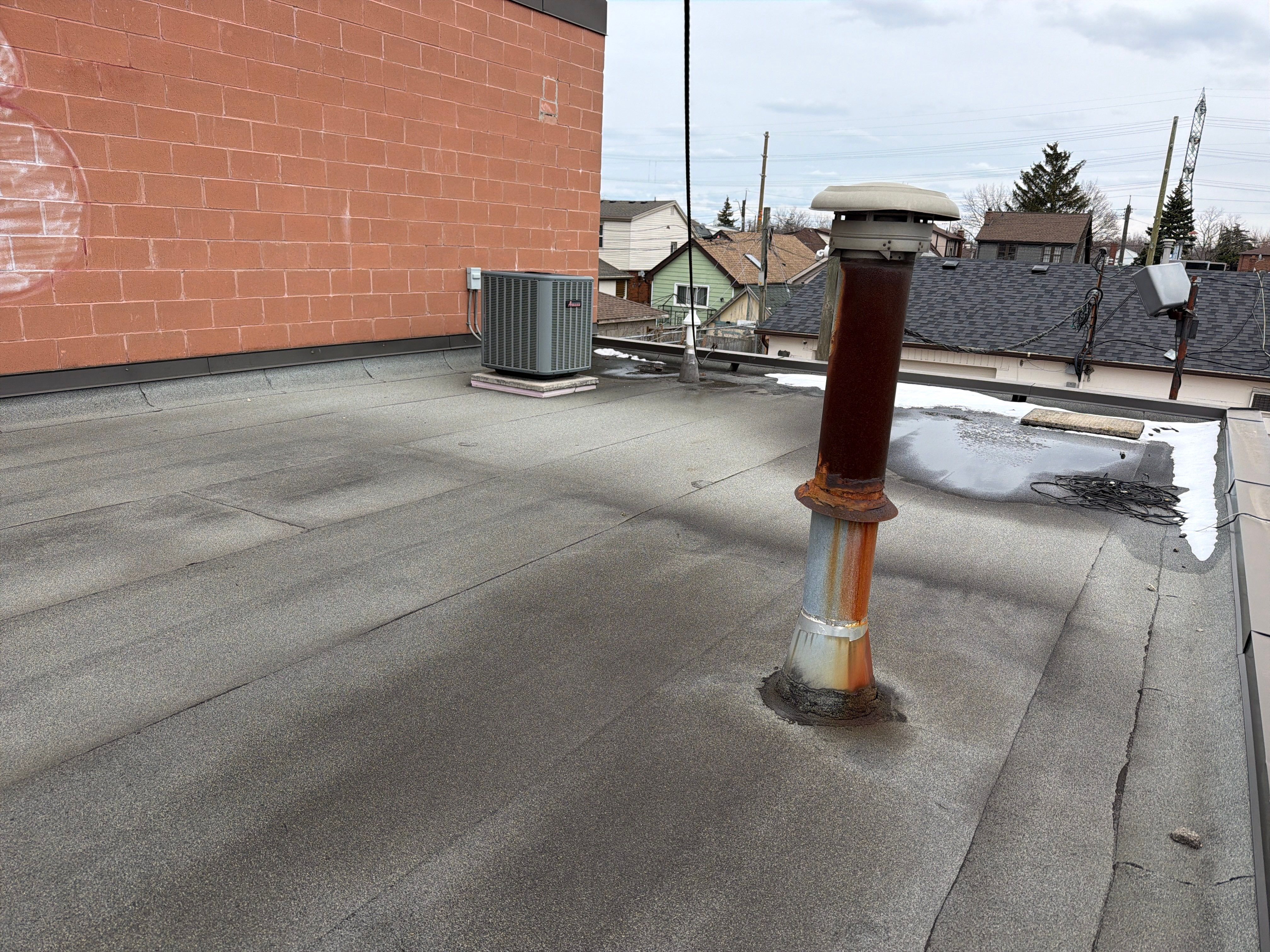 Project in Hamilton by The Roofing Crew