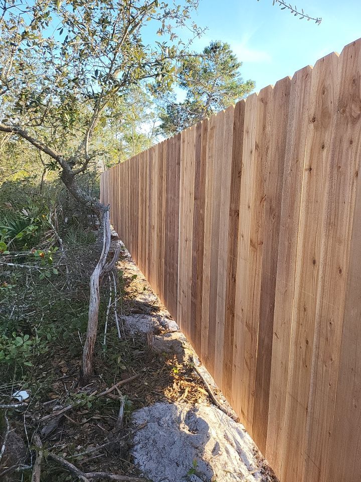 Cedar  by Hip Square Fence Inc.