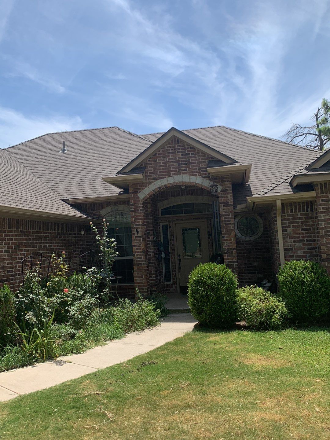 roof & vent replacement in Tuttle by McCann's Roofing and Construction
