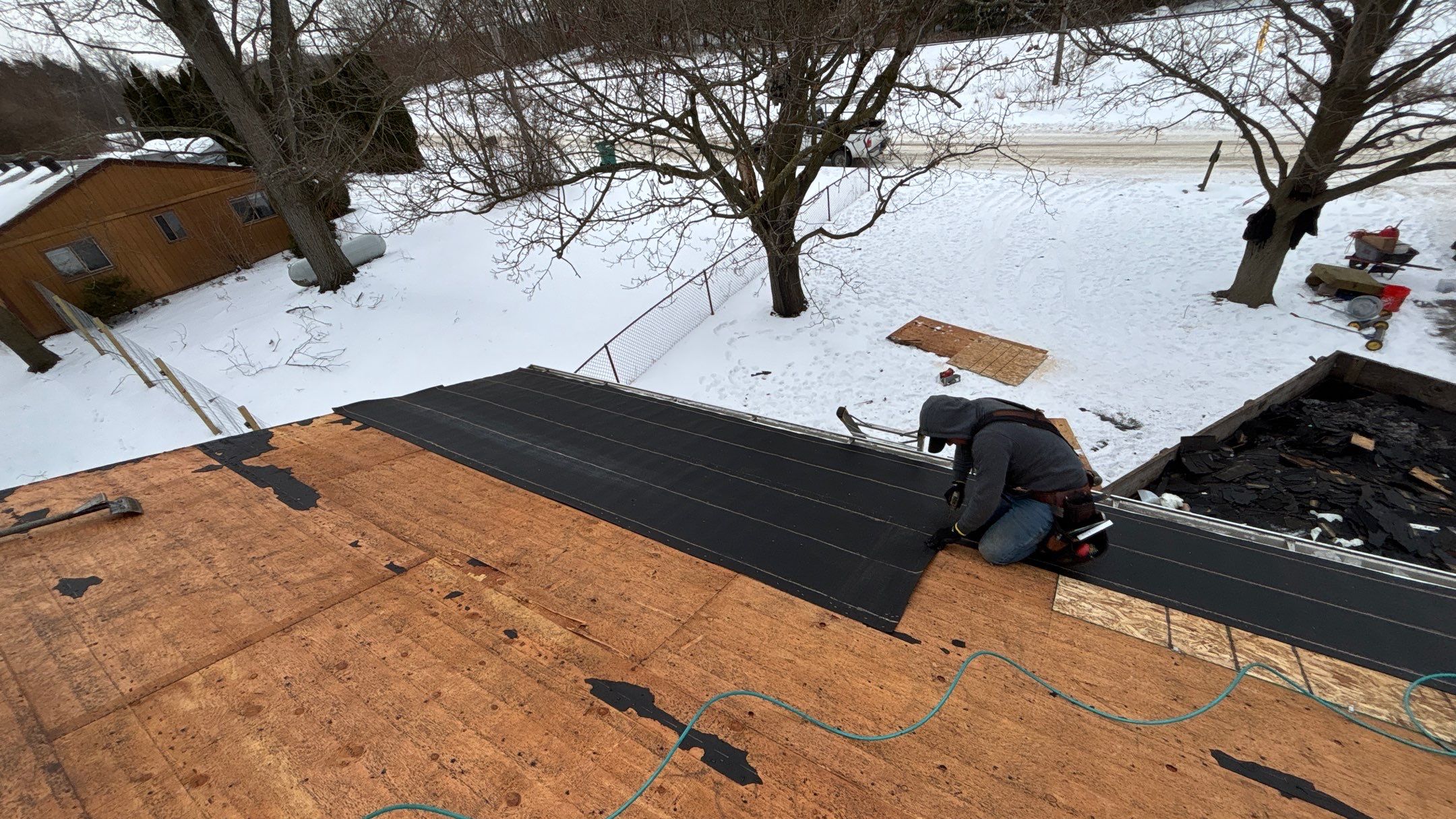 Roof Replacement using Owens Corning Duration Shingle by 180 Contractors