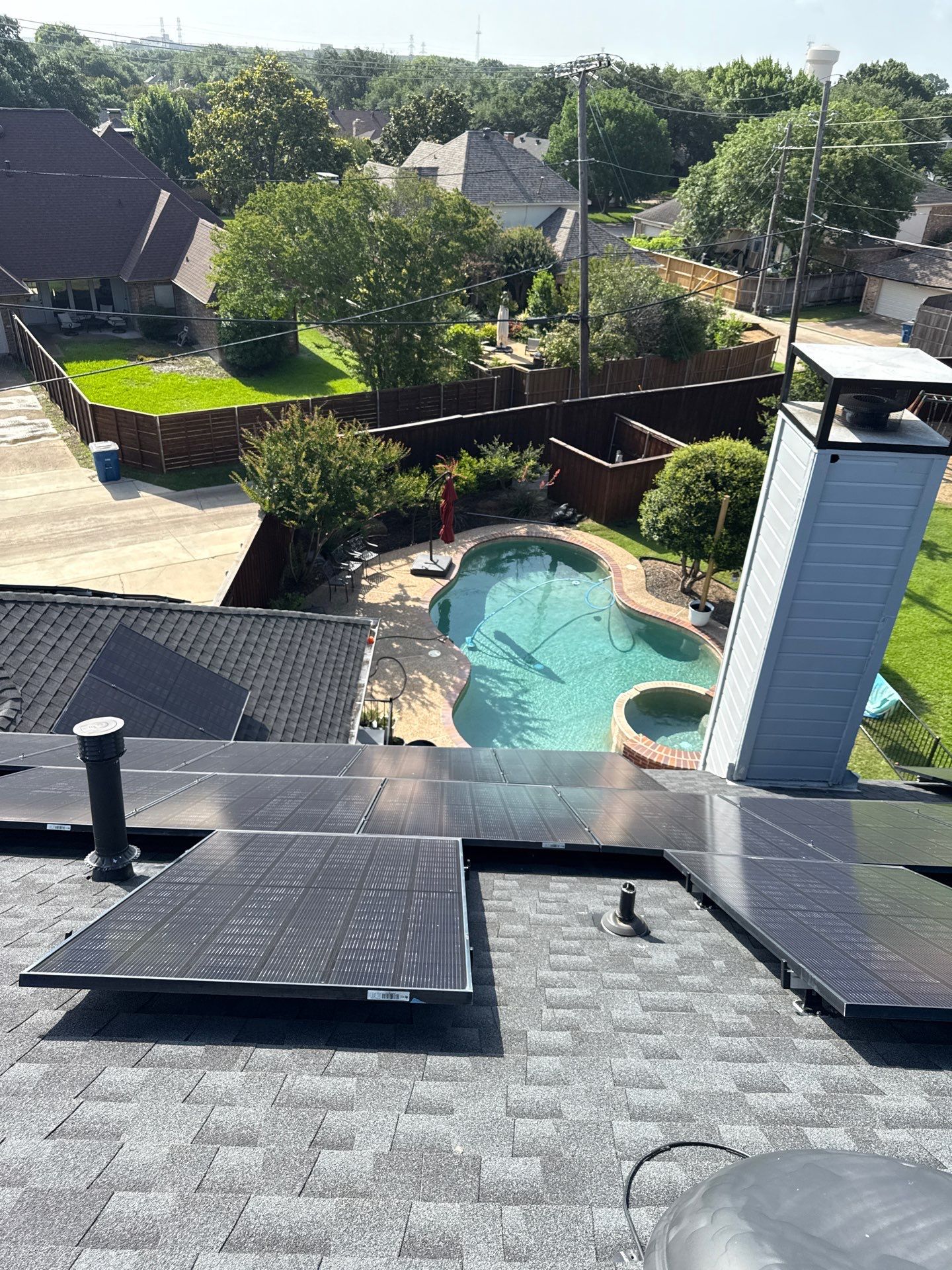 Project in Dallas by Zeus Exteriors
