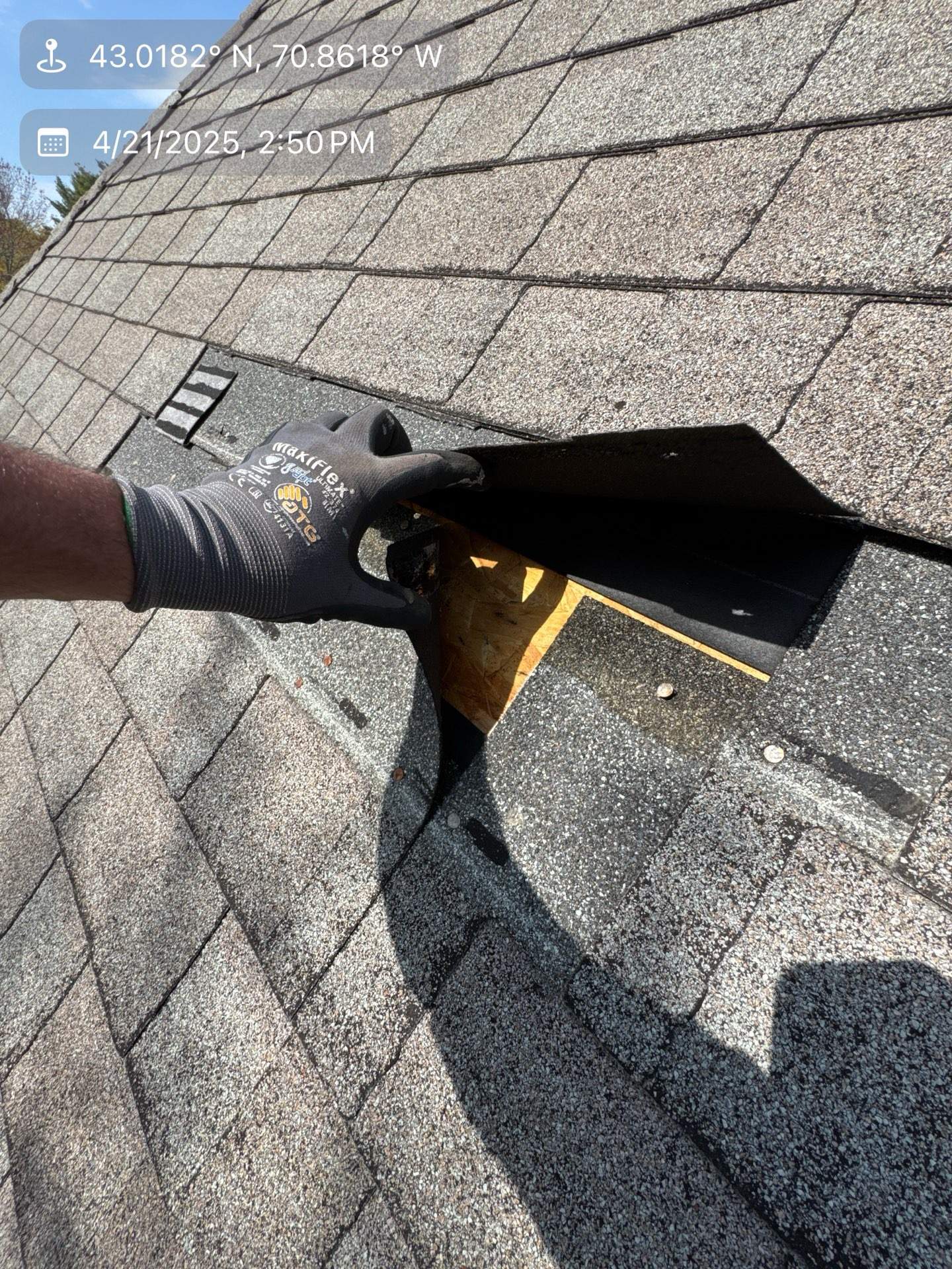 Roof Replacement in Stratham by Compass exteriors