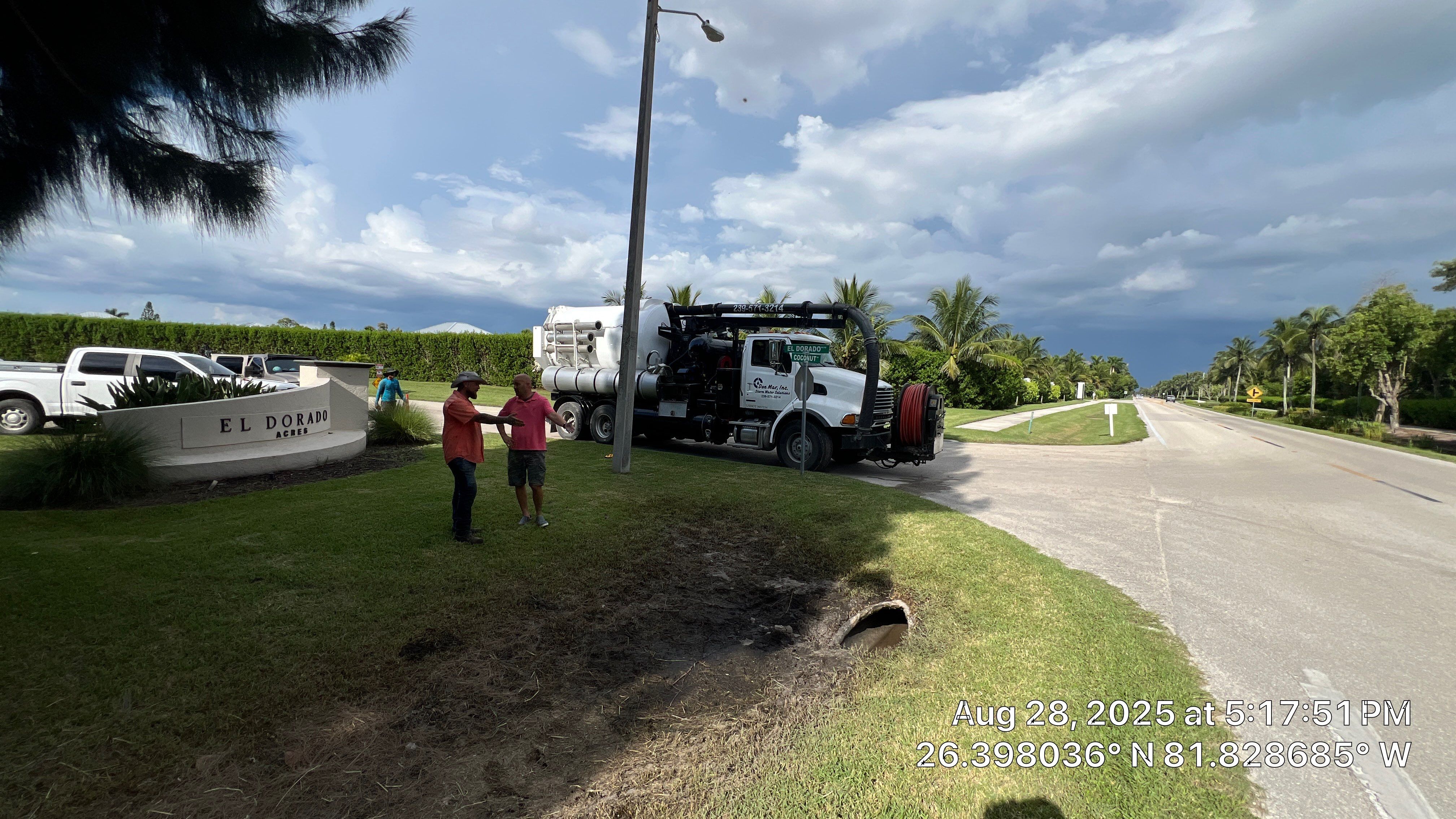 El Dorado/Coconut Rd Culvert Cleaning by APS Power & Water