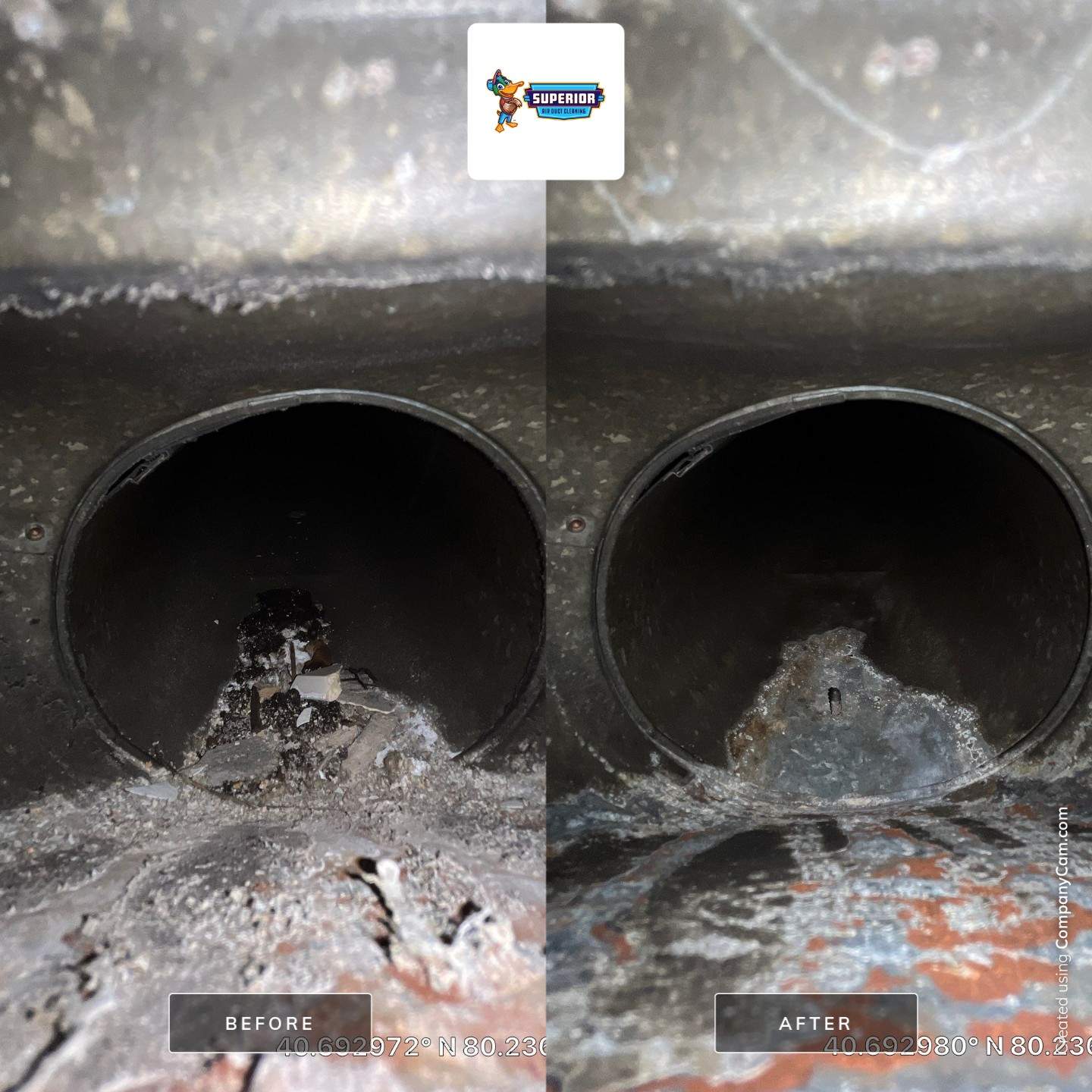 Air Duct Cleaning With a Vacuum Truck in Freedom, PA by Superior Air Duct Cleaning