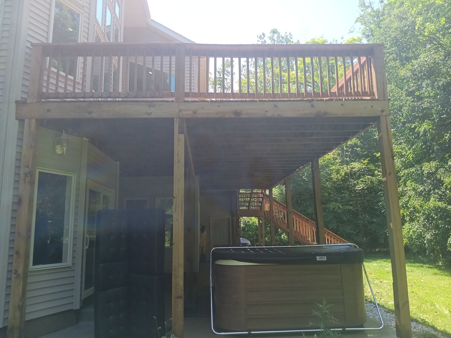 Deck and steps staining! by Gordon Painting
