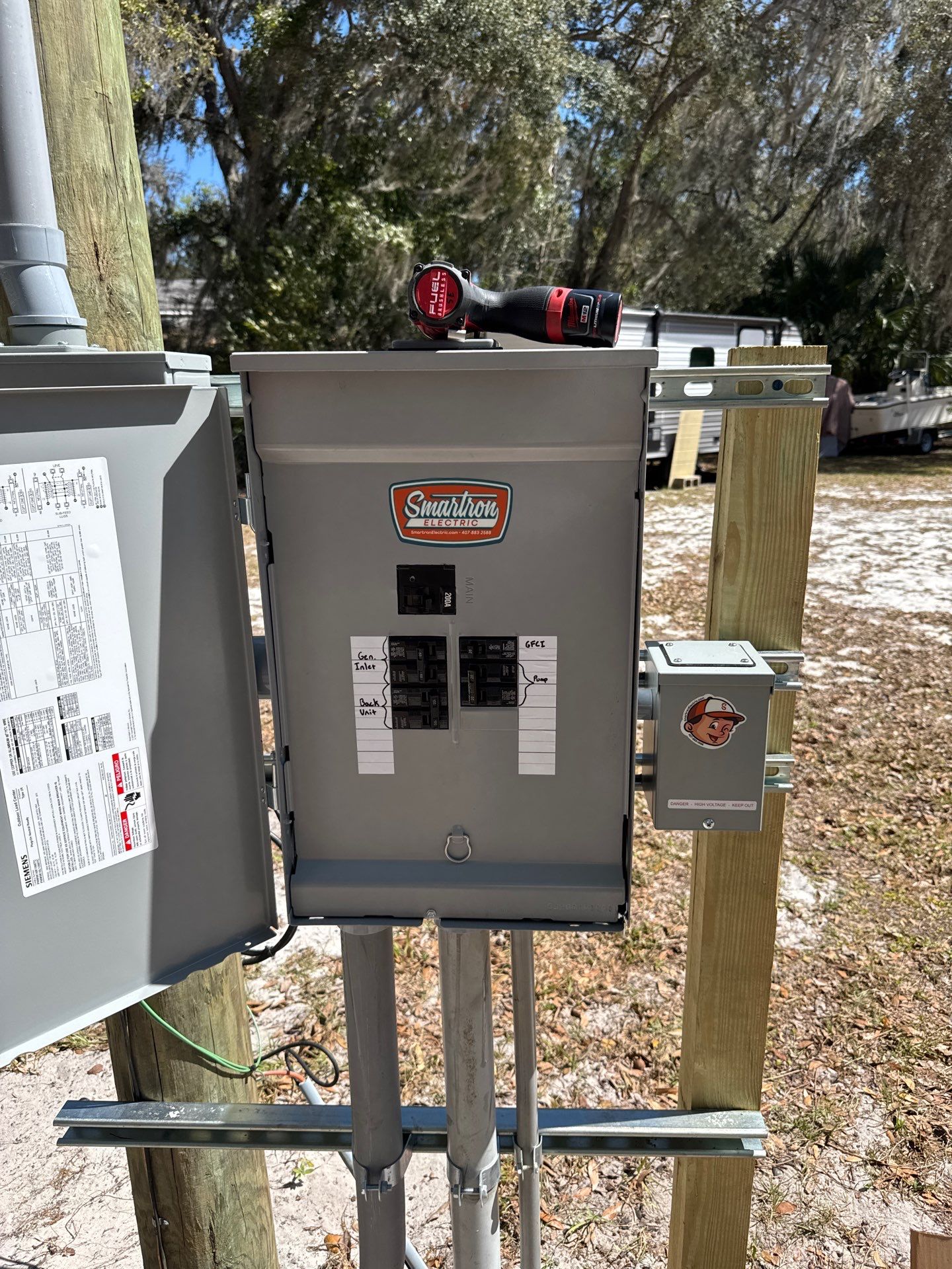 Service upgrade in Sorrento by Smartron Electric
