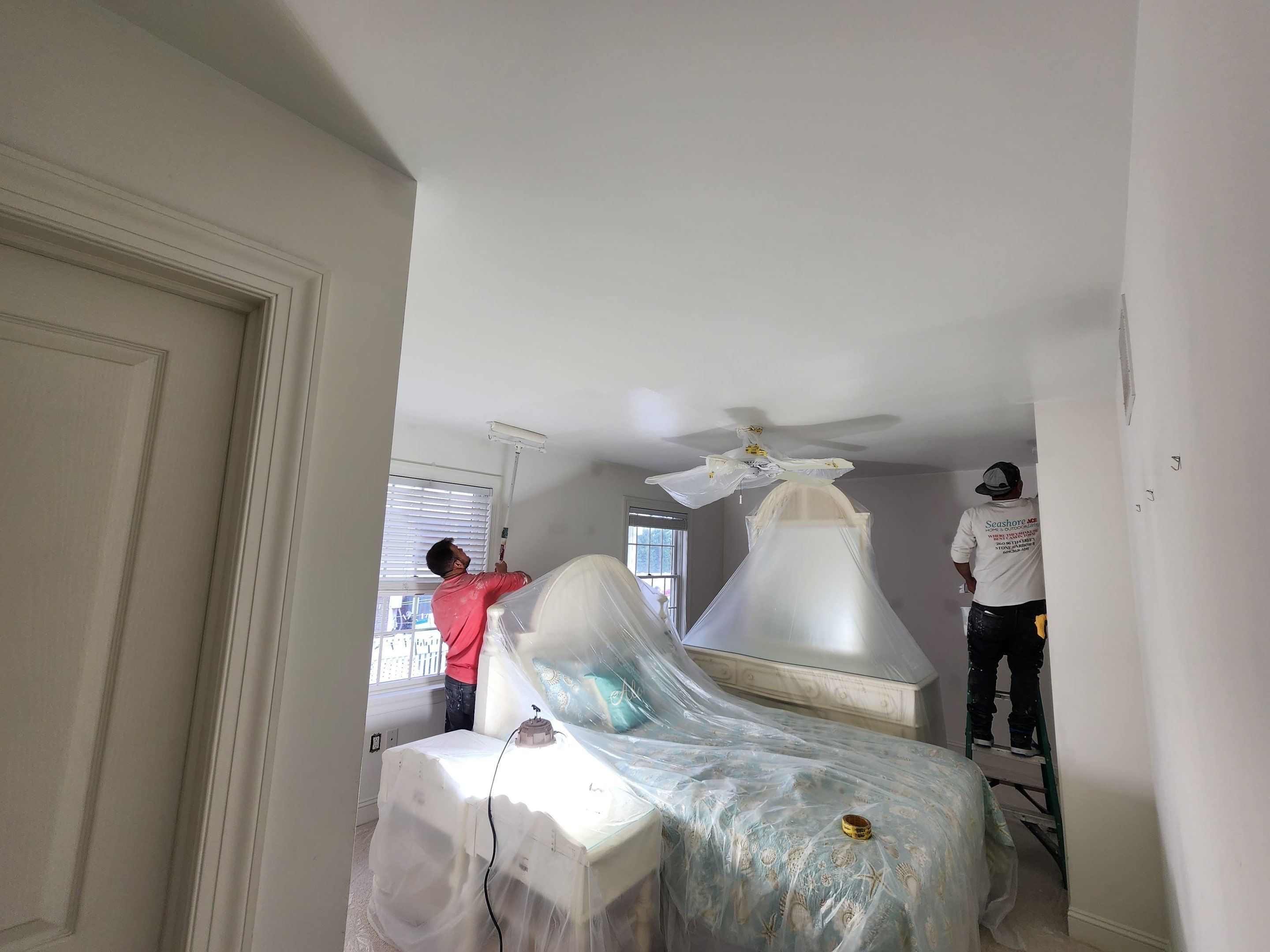 Interior Painting and Drywall Repair for Avalon Coastal Home by FreshCoat Works LLC