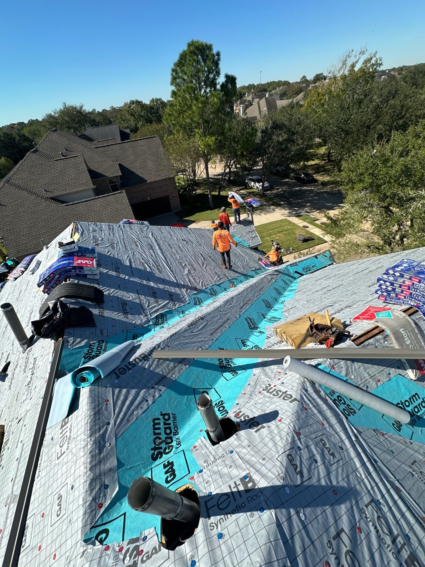 Roof Replacement in Friendswood TX by Roof Repair Company