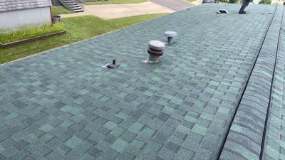 Roof Replacement using CertainTeed Landmark