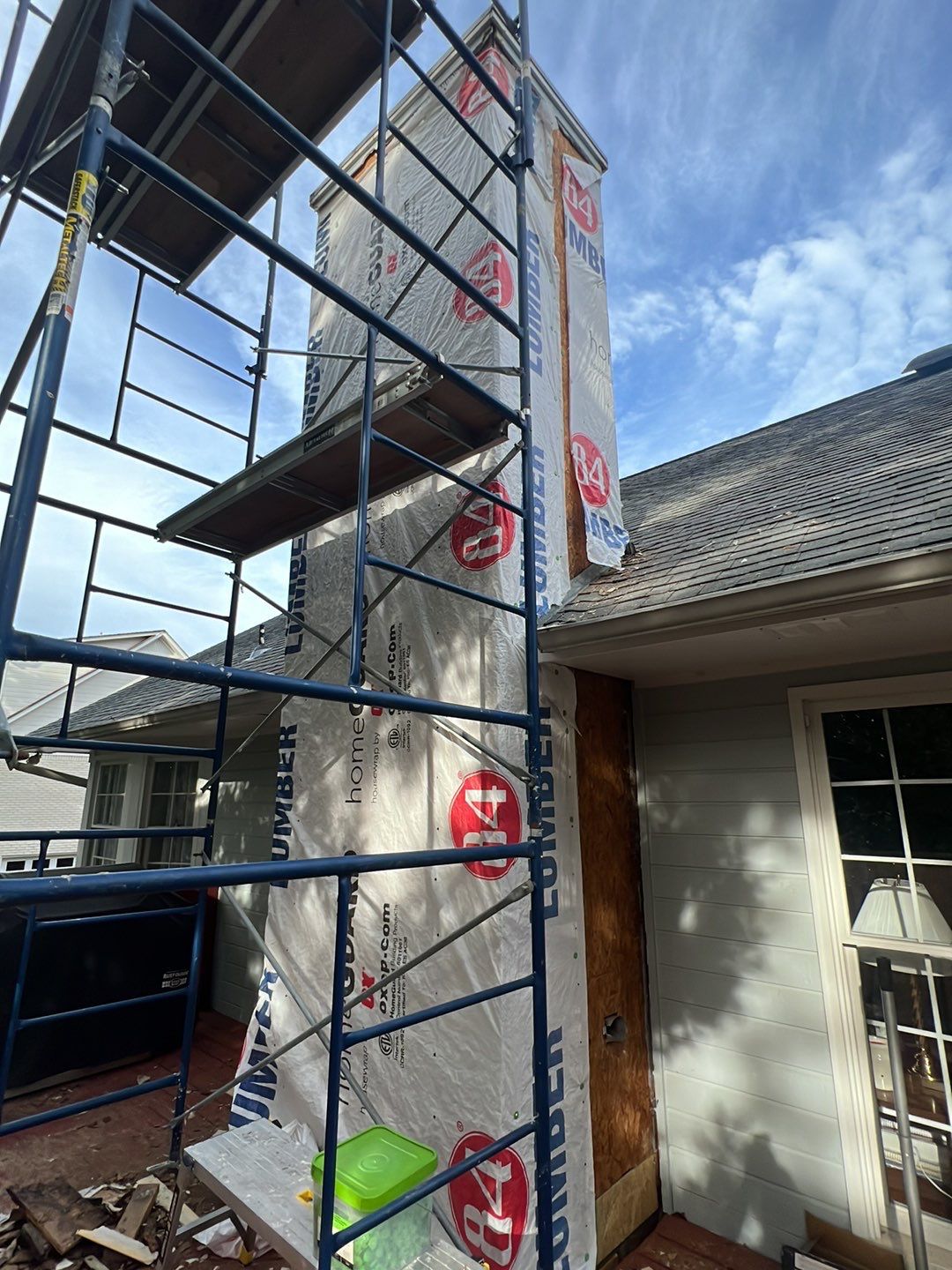 South Trace Lane - Deck Installation and Chimney Repair by Pillar and Pine