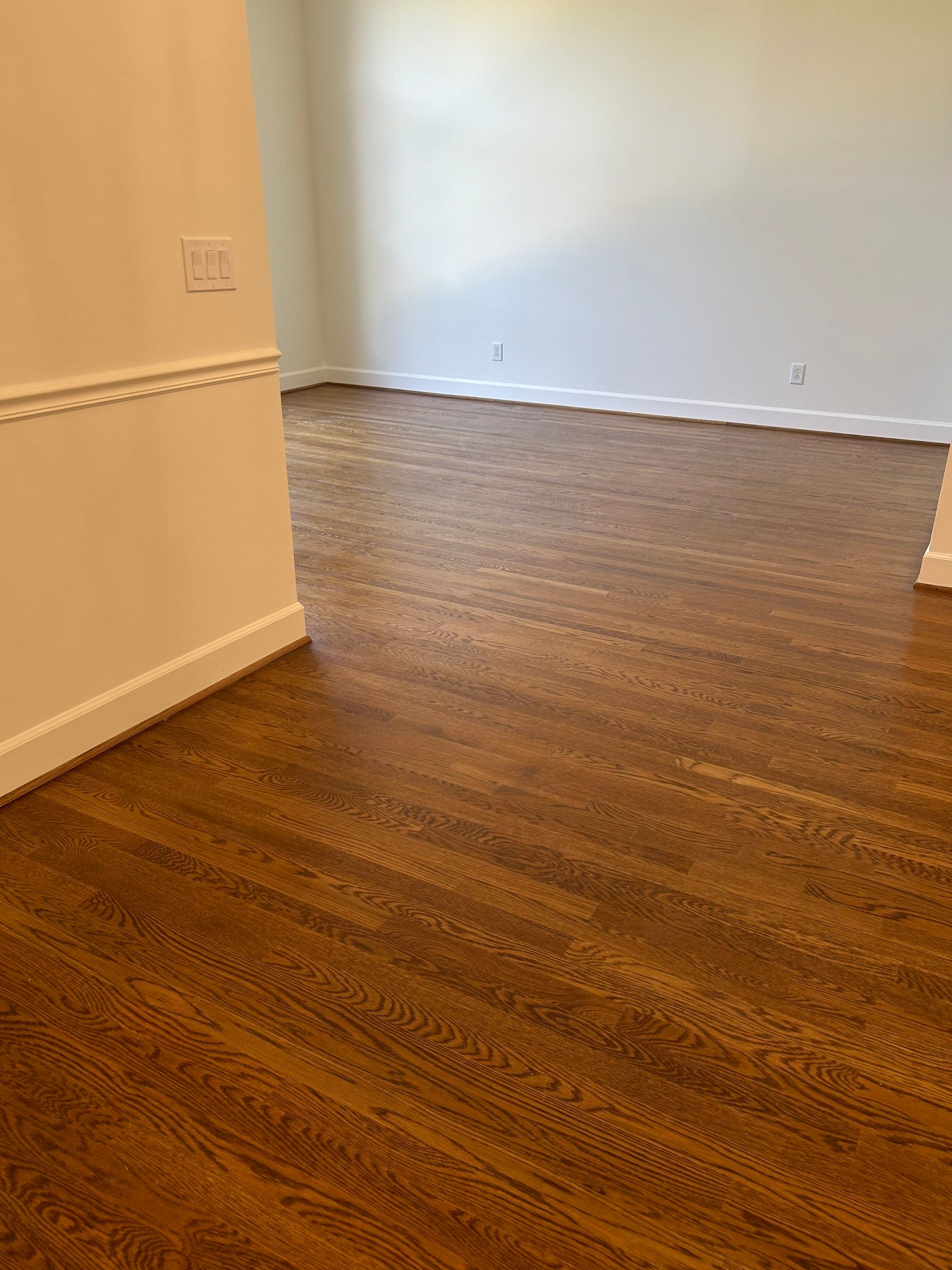 Harwood installation and refinish throughout by Footprints Floors of Nashville