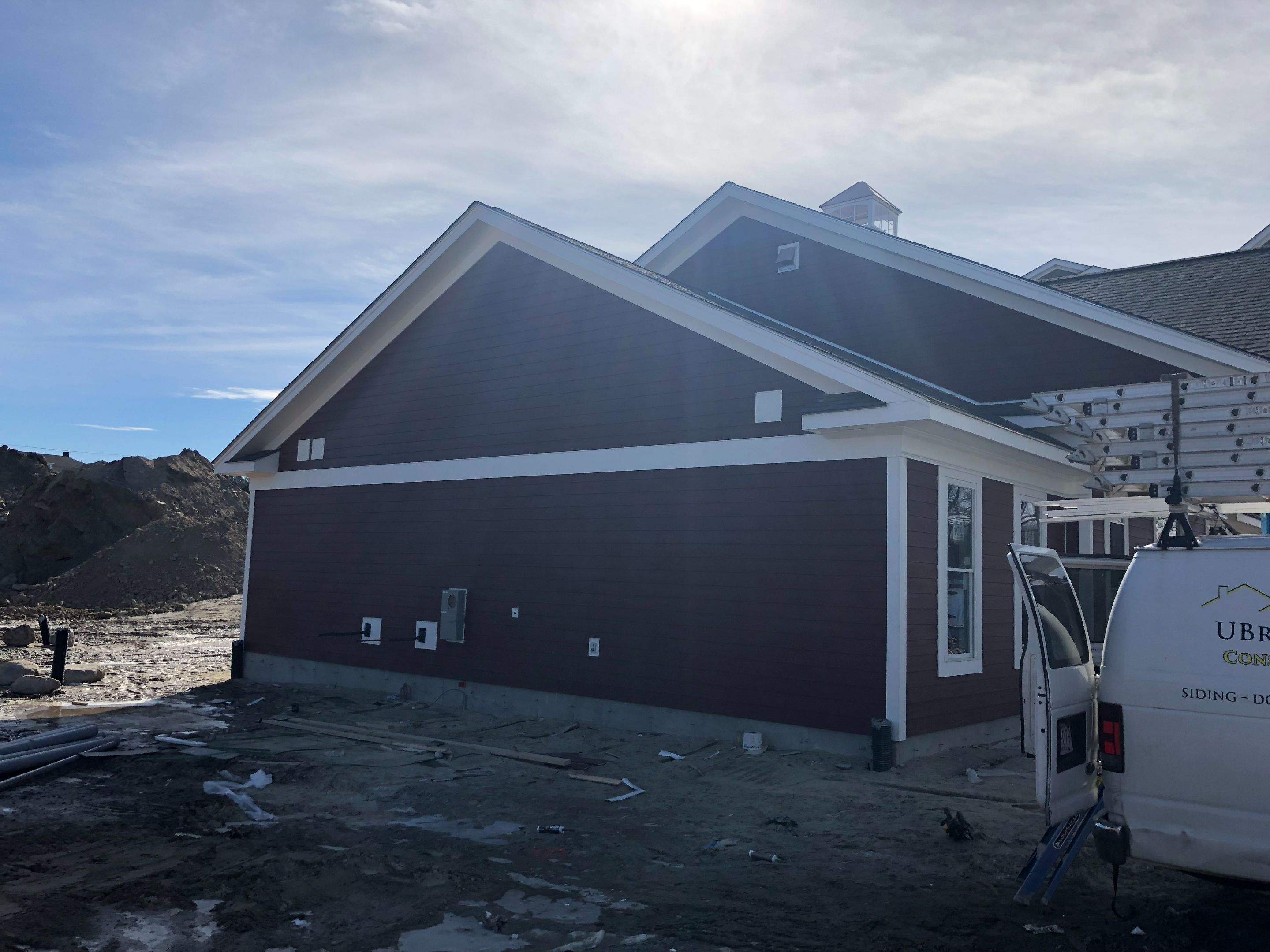 Siding Installation using James Hardie by UBrothers Construction