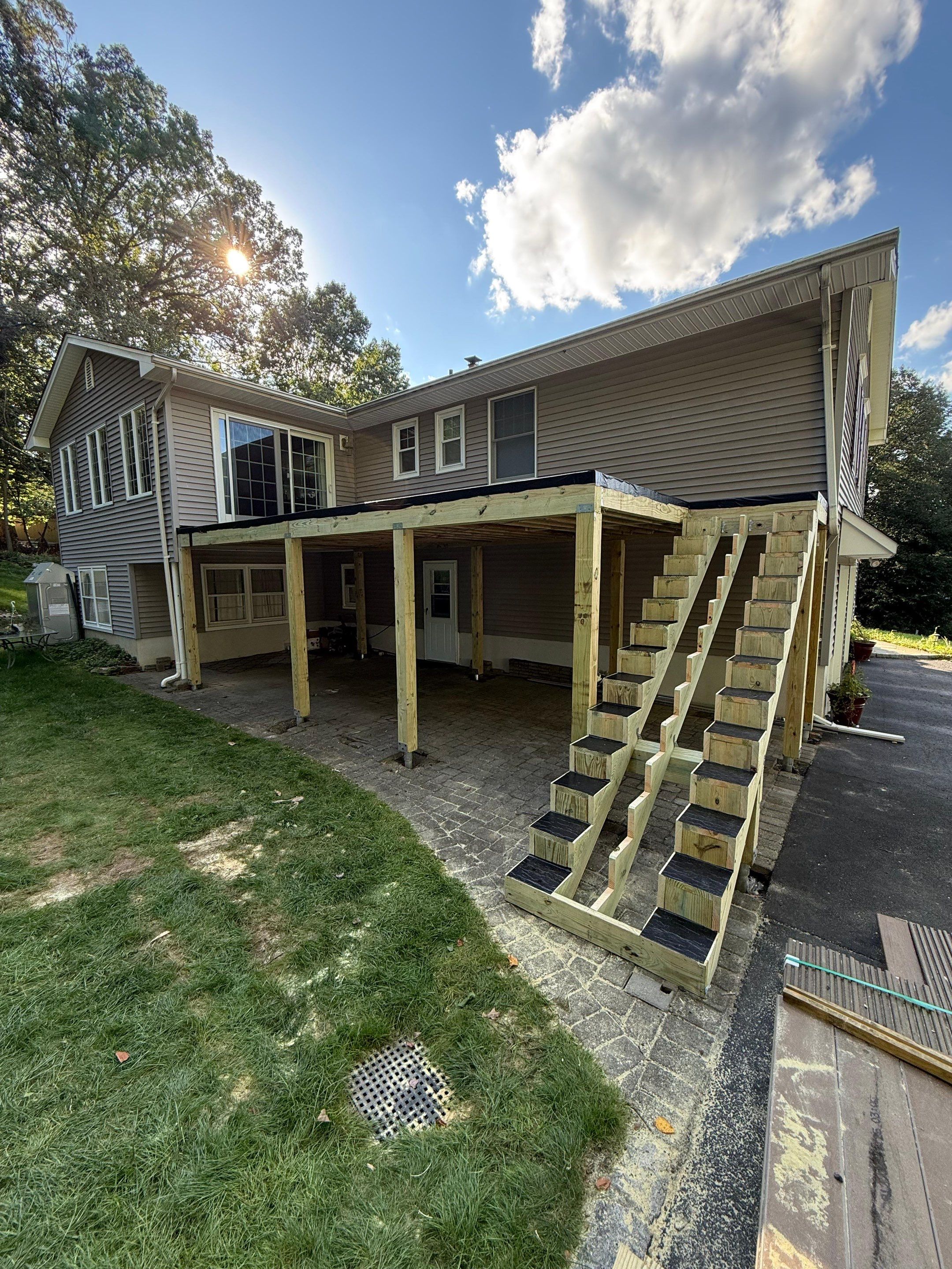 New Deck in Denville, New Jersey by deck guardian