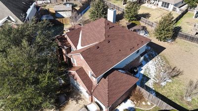 Residential Roof Replacement using GAF - HDZ - Hickory