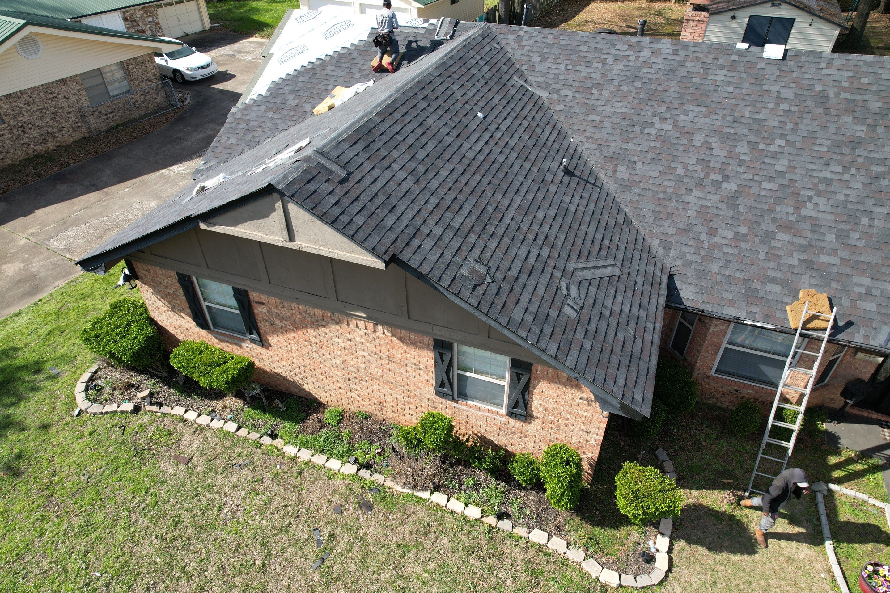 Residential Shingle Reroof using Malarkey Highlander NEX by Hostetler Roofing
