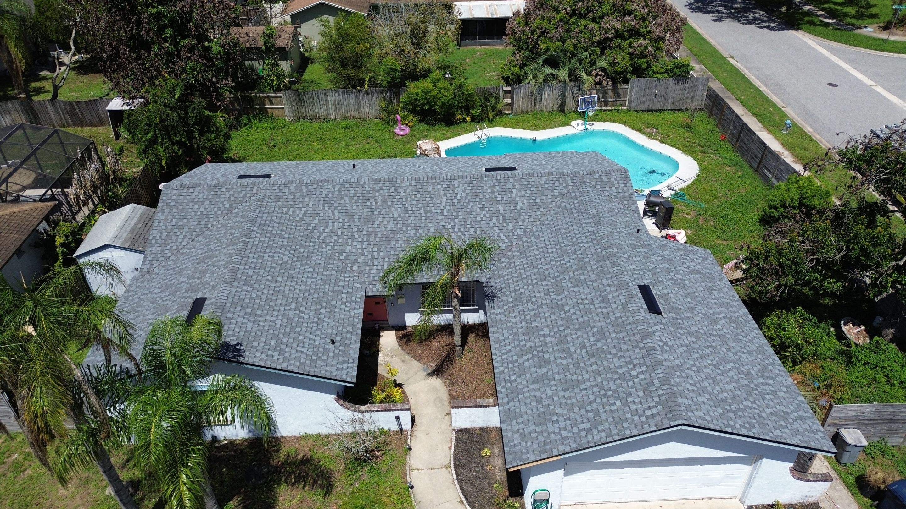 Reroof in Orlando FL by Gold Key Roofing
