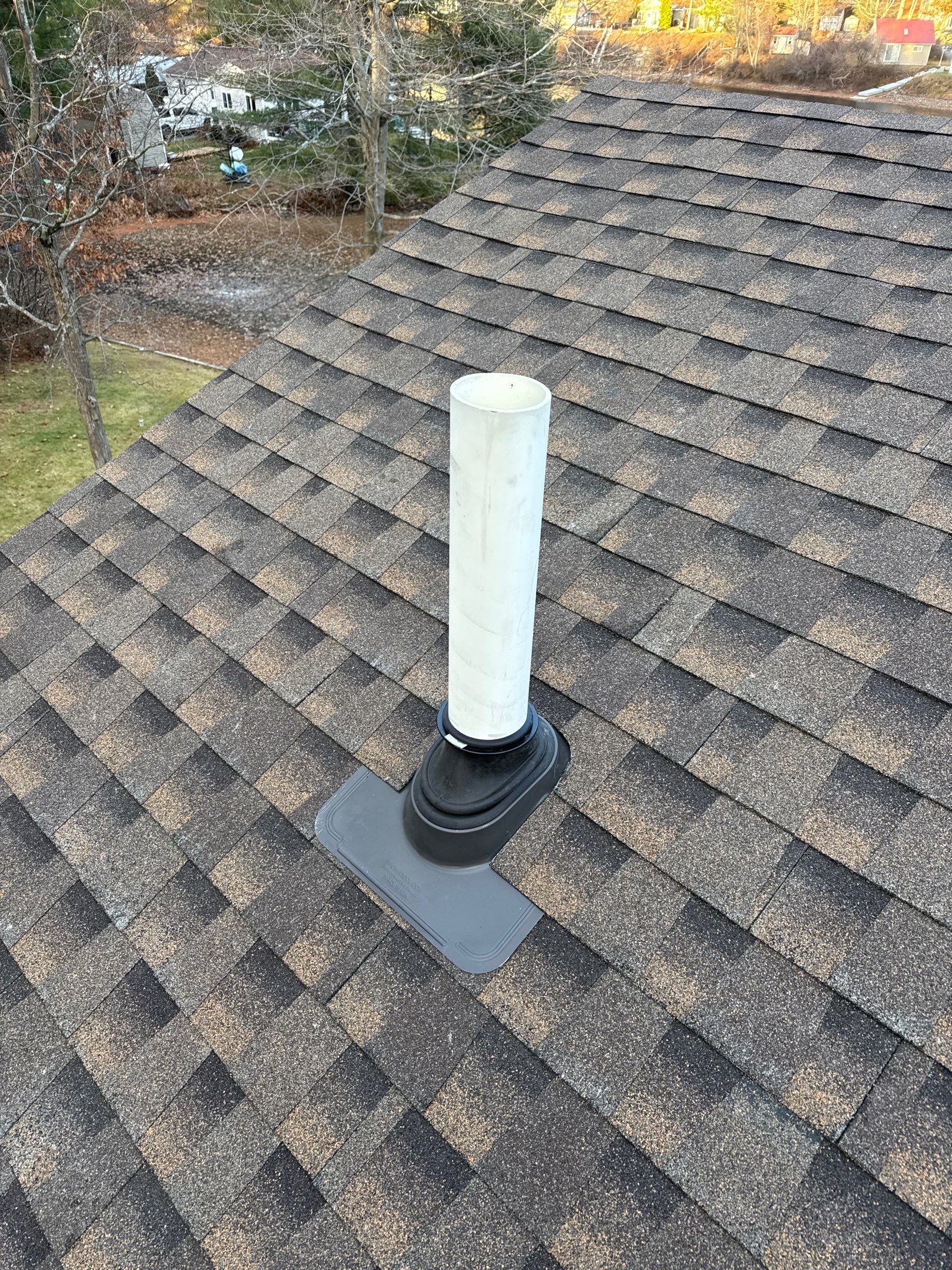 Goffstown, NH Roof Replacement Using GAF Timberline HDZ Shingles in Barkwood by Compass exteriors