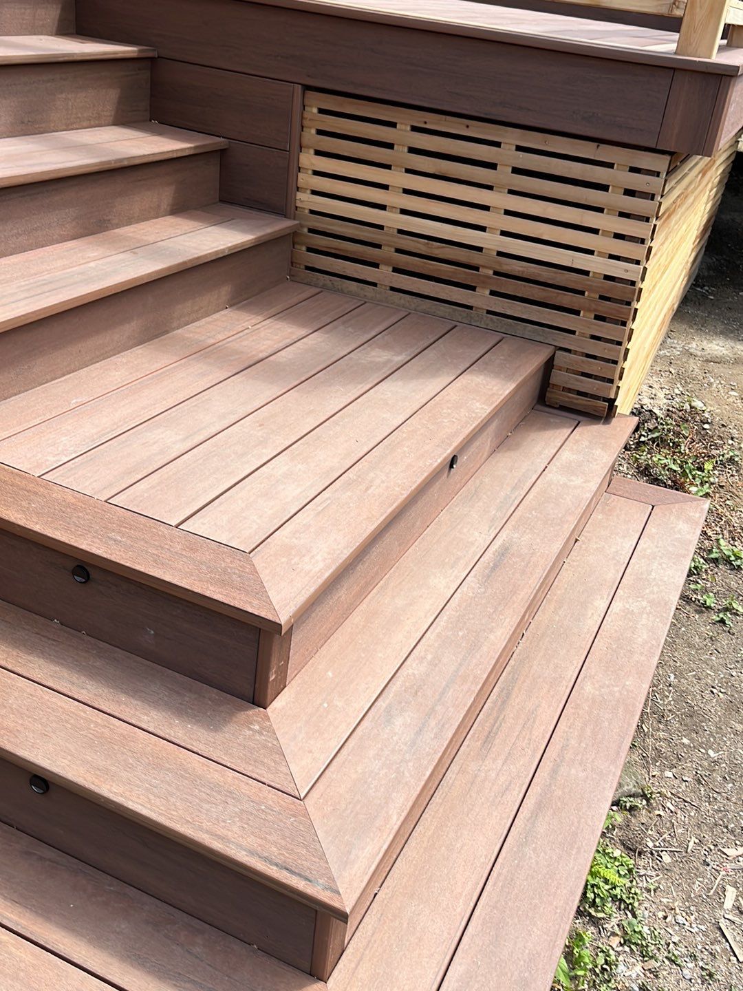 Seattle New Deck Project by Alki deck builders 