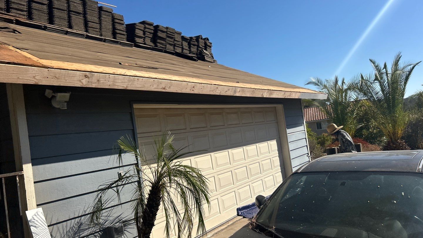 Complete Concrete Tile Relay and Fascia Repair in Ramona by Reliable Roofing San Diego Inc.