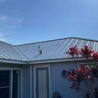 24ga 1" Nail-Strip Dove Gray by Total Roofing System The Metal Roof Experts