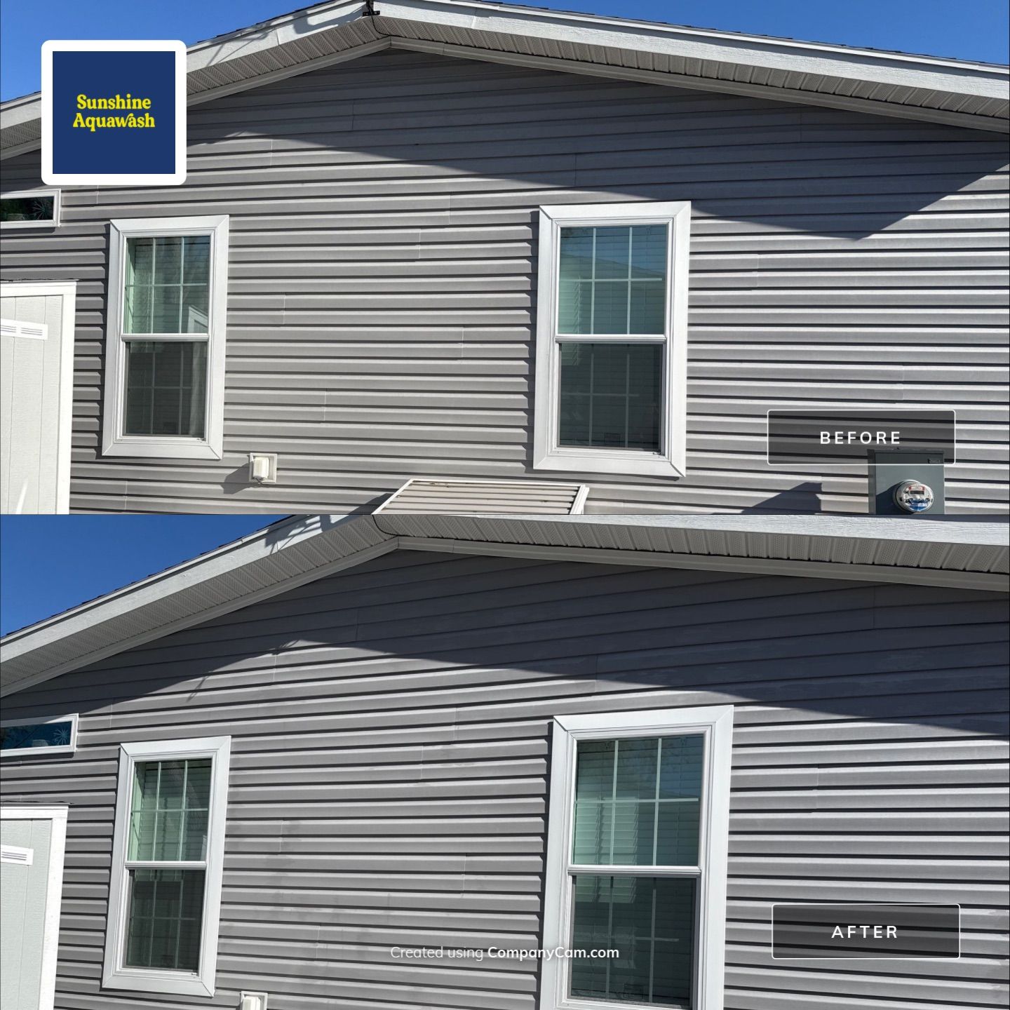 On-the-Spot Mobile Home House Wash in Terra Ceia, FL | Fisherman’s Cove RV Resort by Sunshine AquaWash