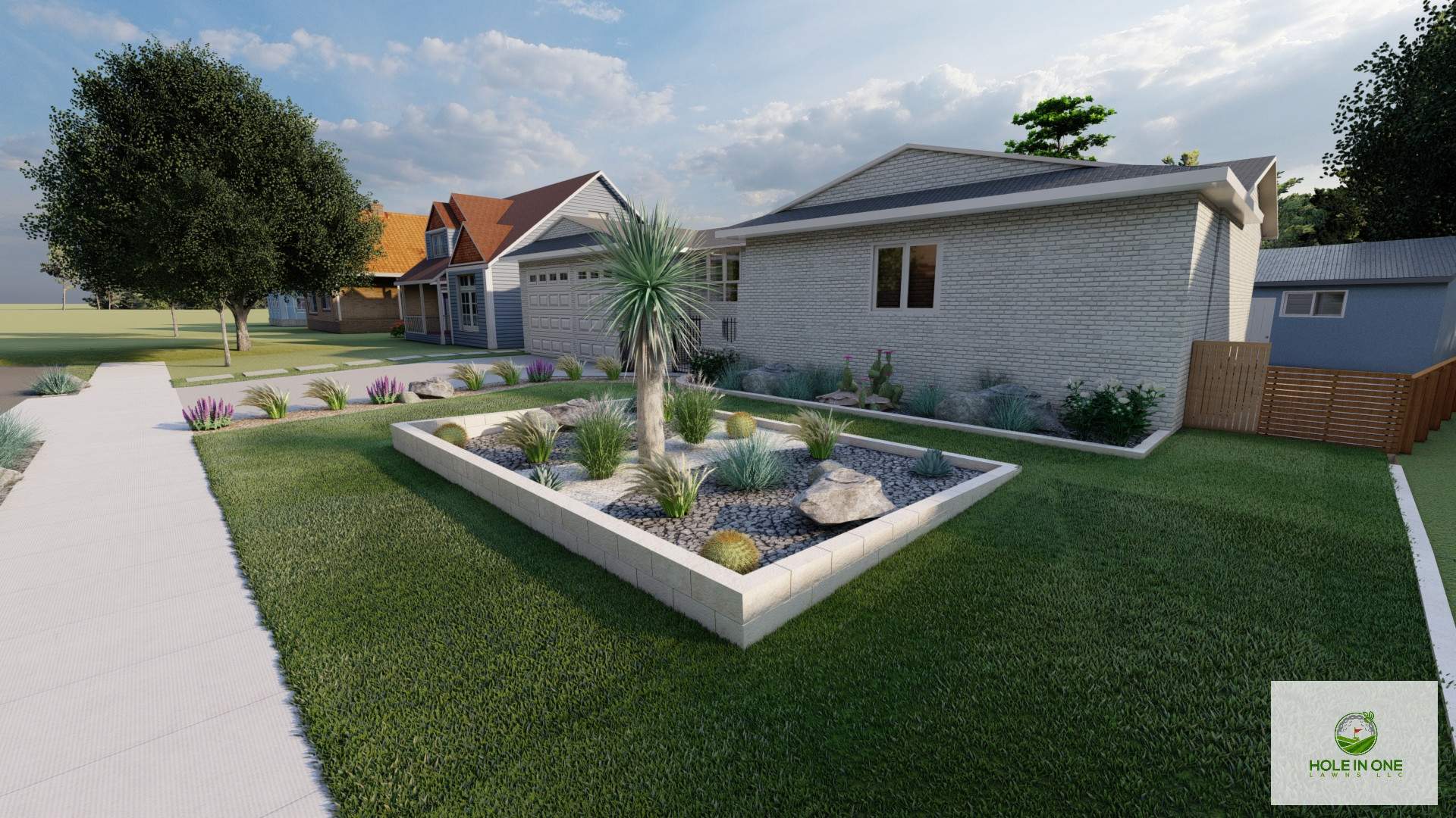 Leon Valley, TX by Hole In One Lawns, LLC