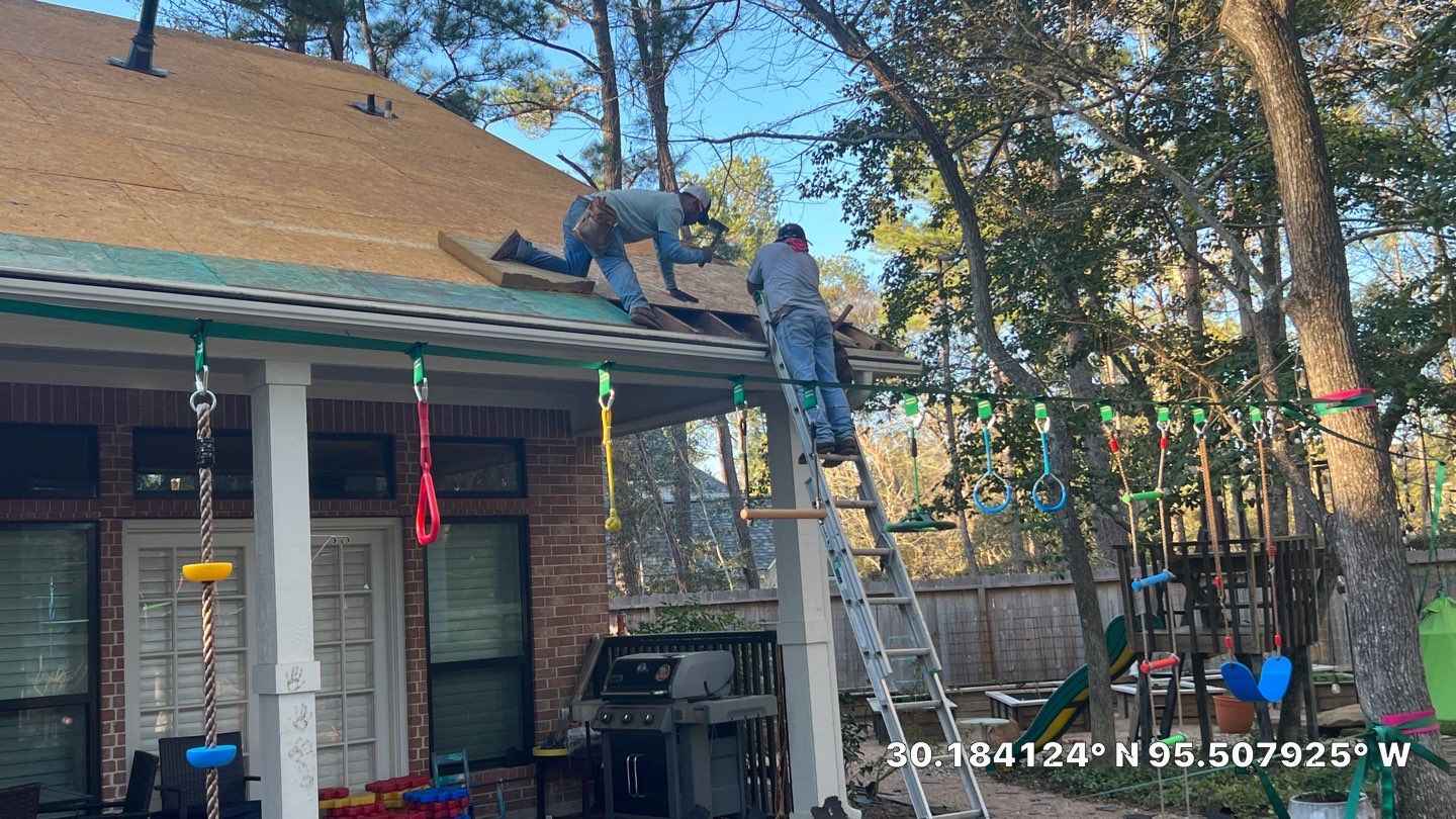 Residential Roof Replacement using Davinci Province Slate Shingles by Elite Roofing LLC