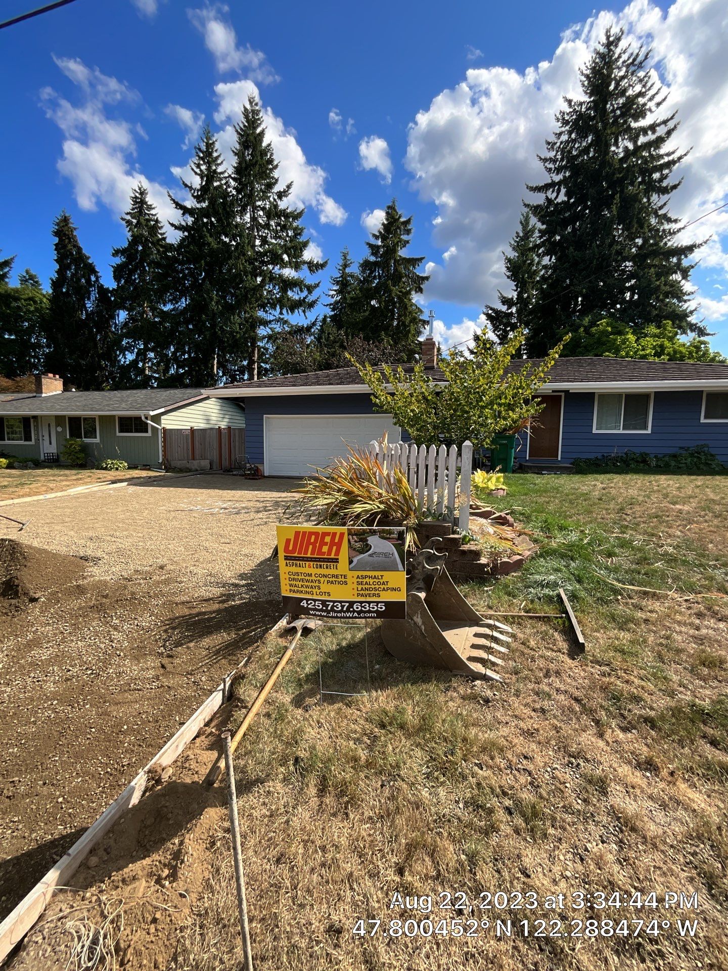 Shannon | Driveway Pour, Concrete Project  by Jireh Asphalt & Concrete Inc 