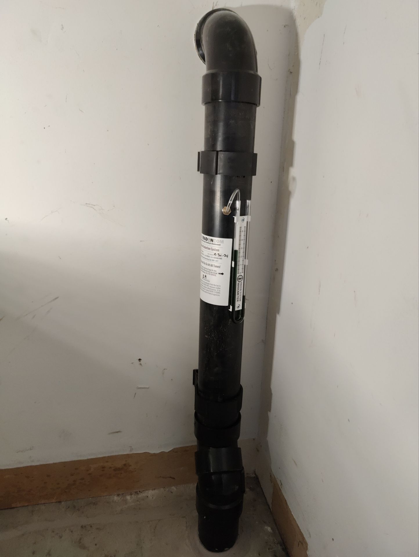 Subslab Radon System by JustRadon.Com