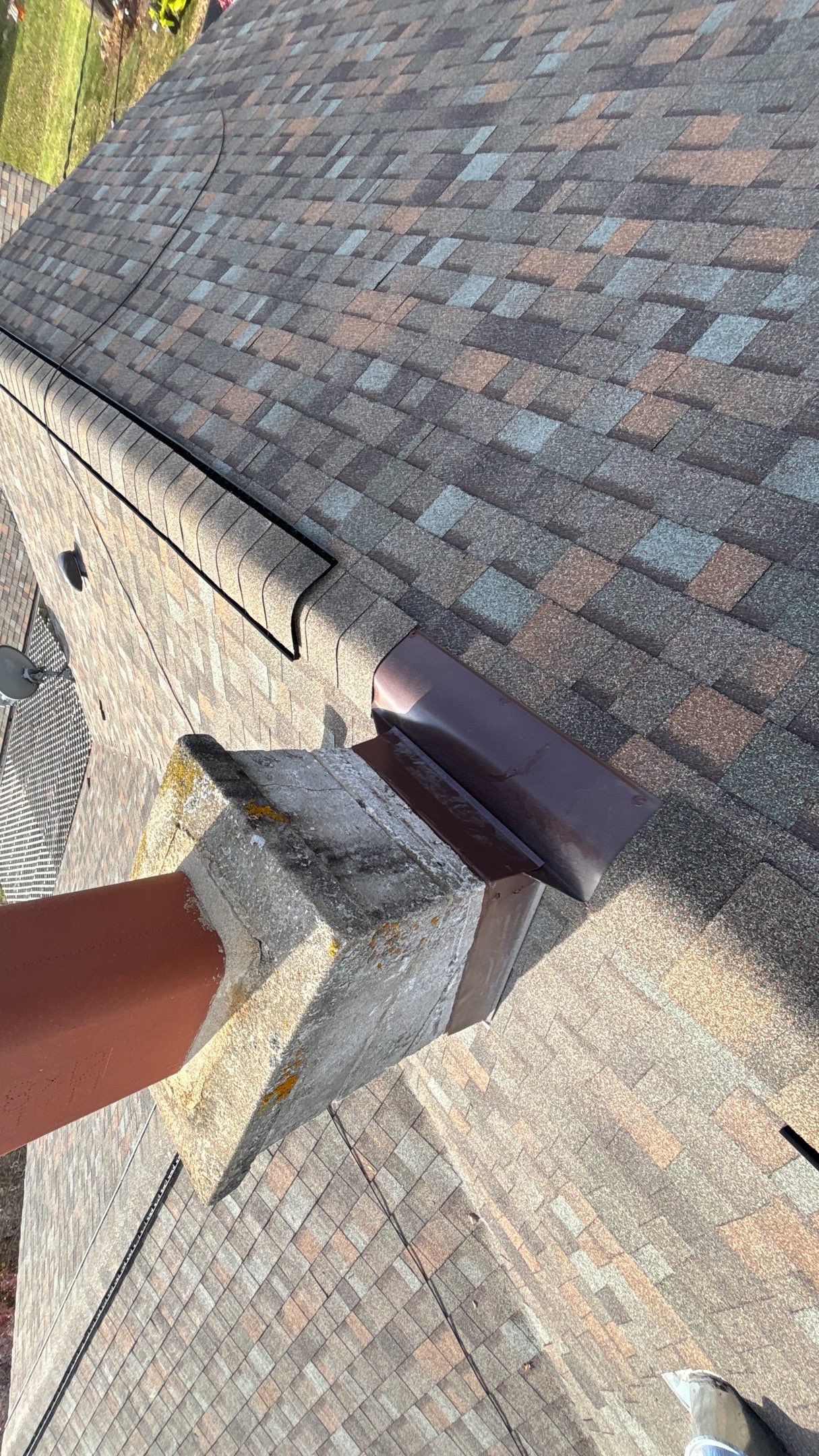 Roof Replacement using Owens Corning Aged Copper by 180 Contractors