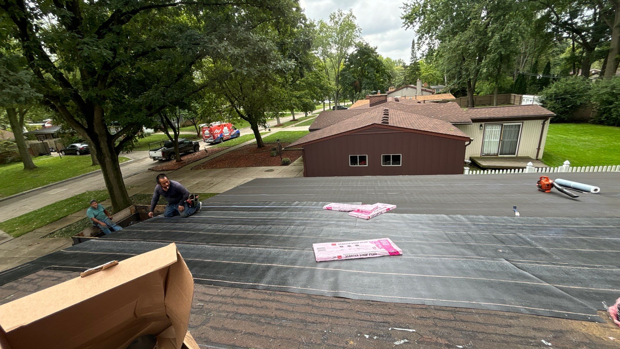 Roof Replacement using Owens Corning Duration by 180 Contractors