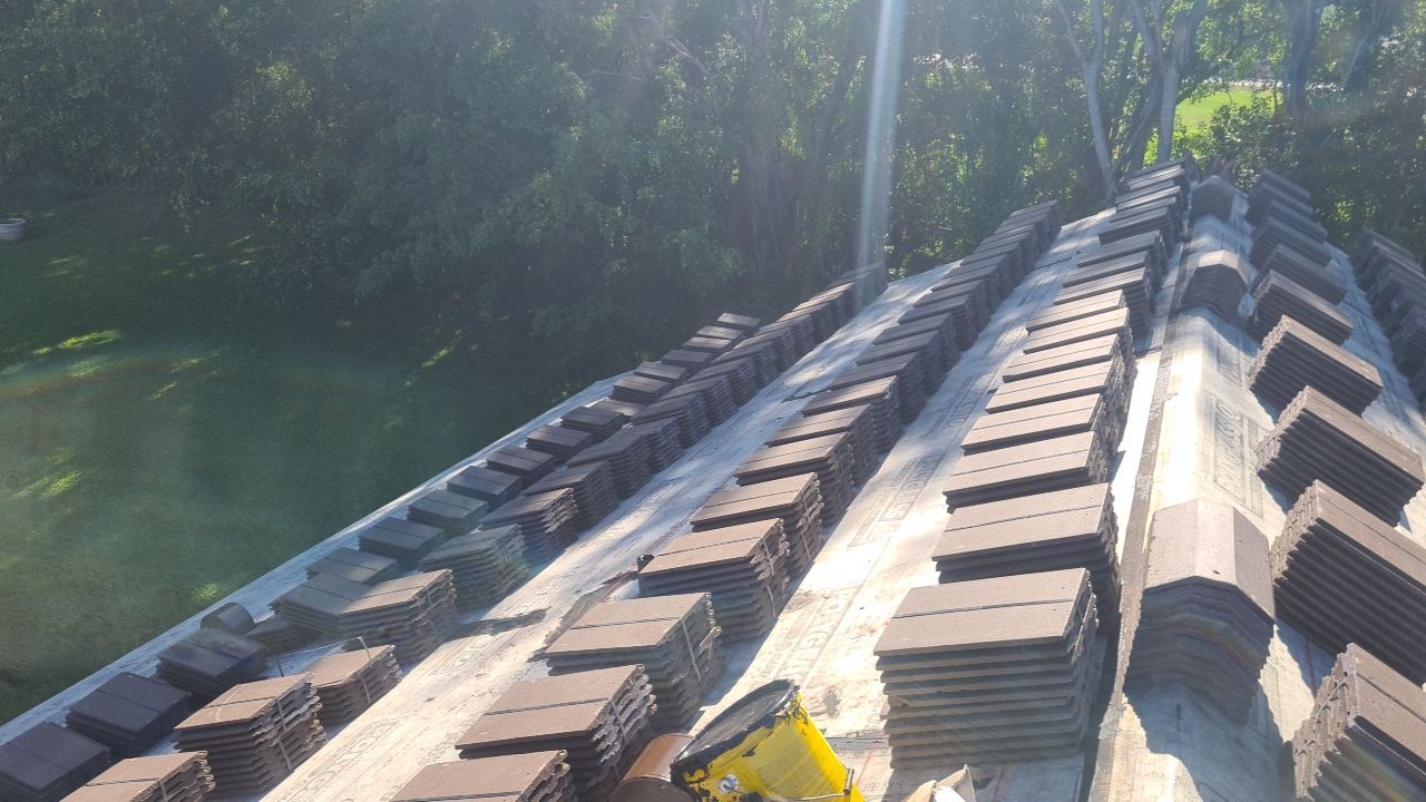 Residential Roofing Installation using WestLake Roofing Tile by BLUES BROTHERS ROOFING