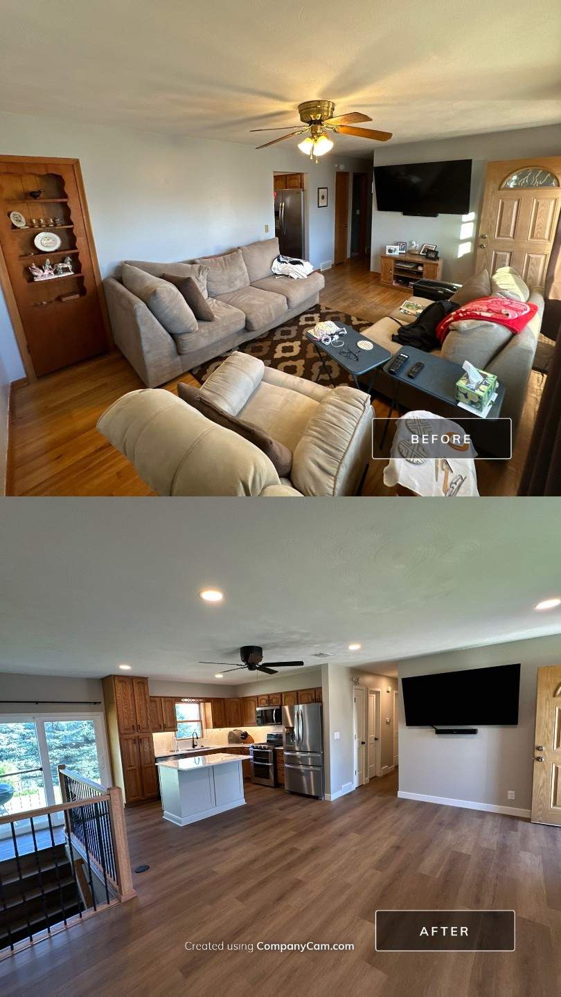 Project in Omaha by Bennett Design + Build