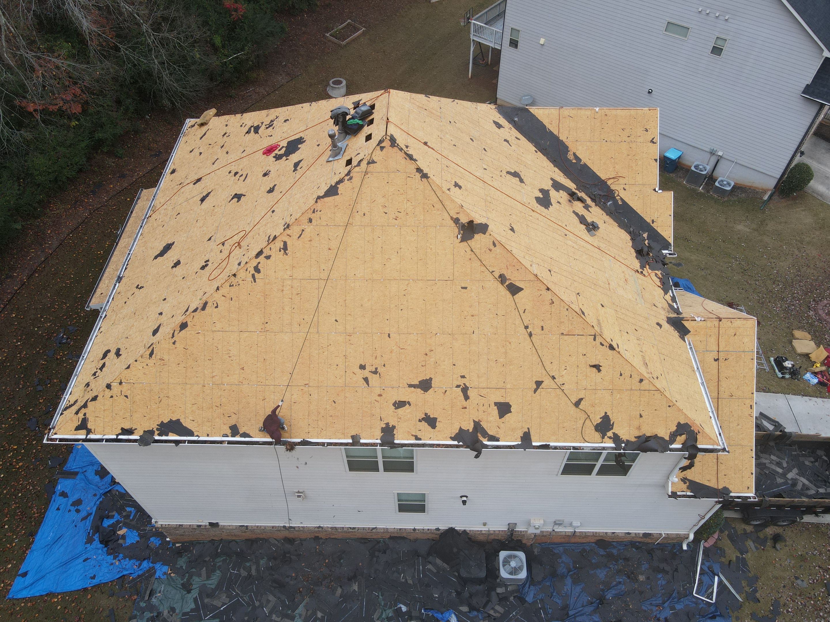 Residential Roofing Installation using Owens Corning by Inspector Roofing and Restoration