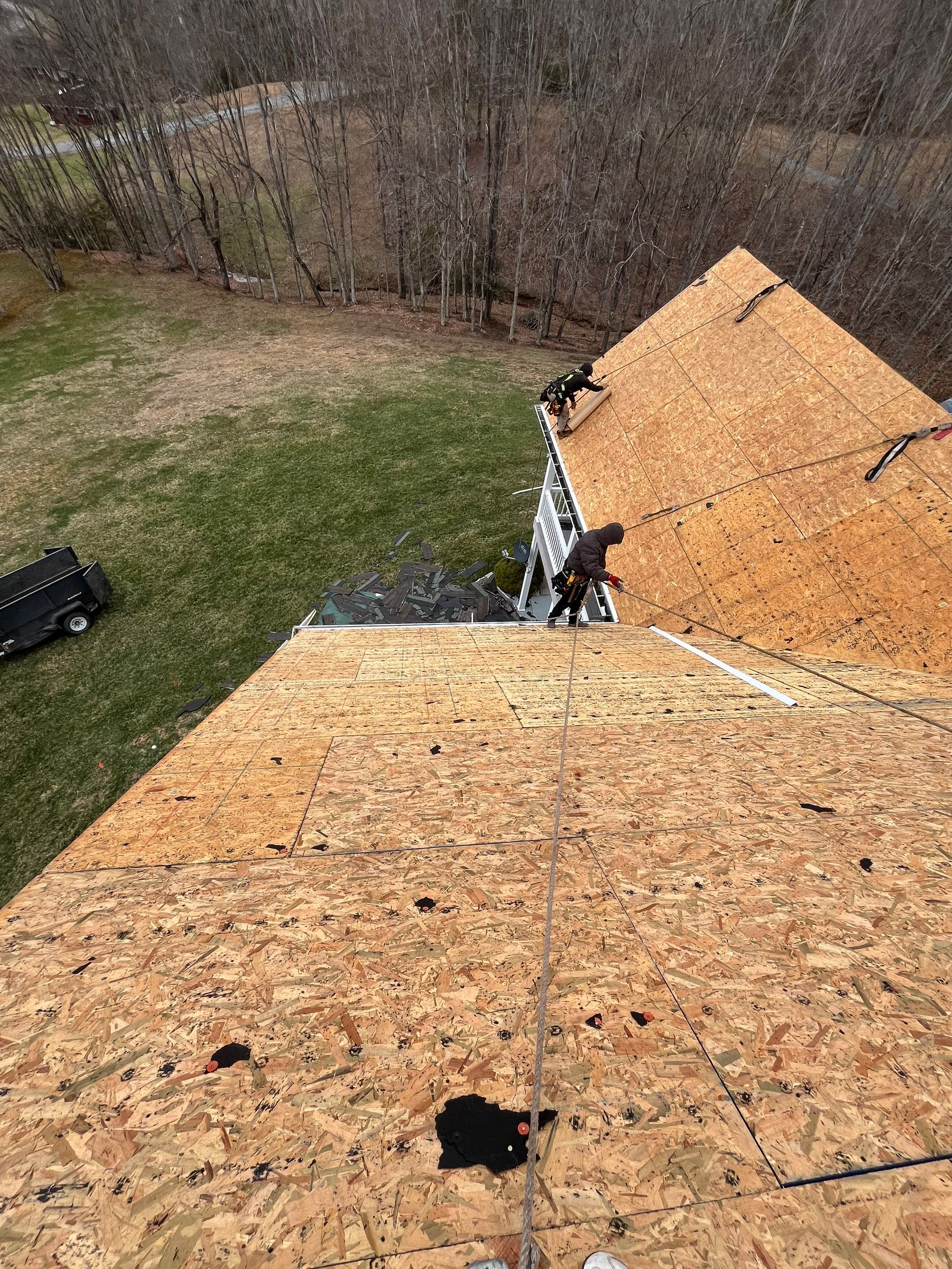 Residential Roofing Installation using Certainteed Landmark Pro Shingles by Fahey Roofing + Contracting