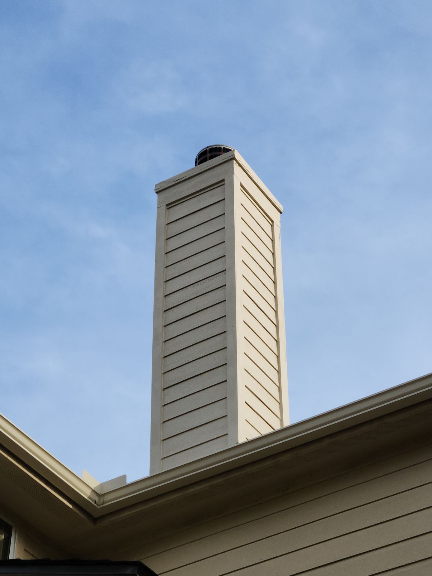 Chimney Siding Repair & Rot Restoration in Leander, Tx. by RejuveNate Renovations LLC