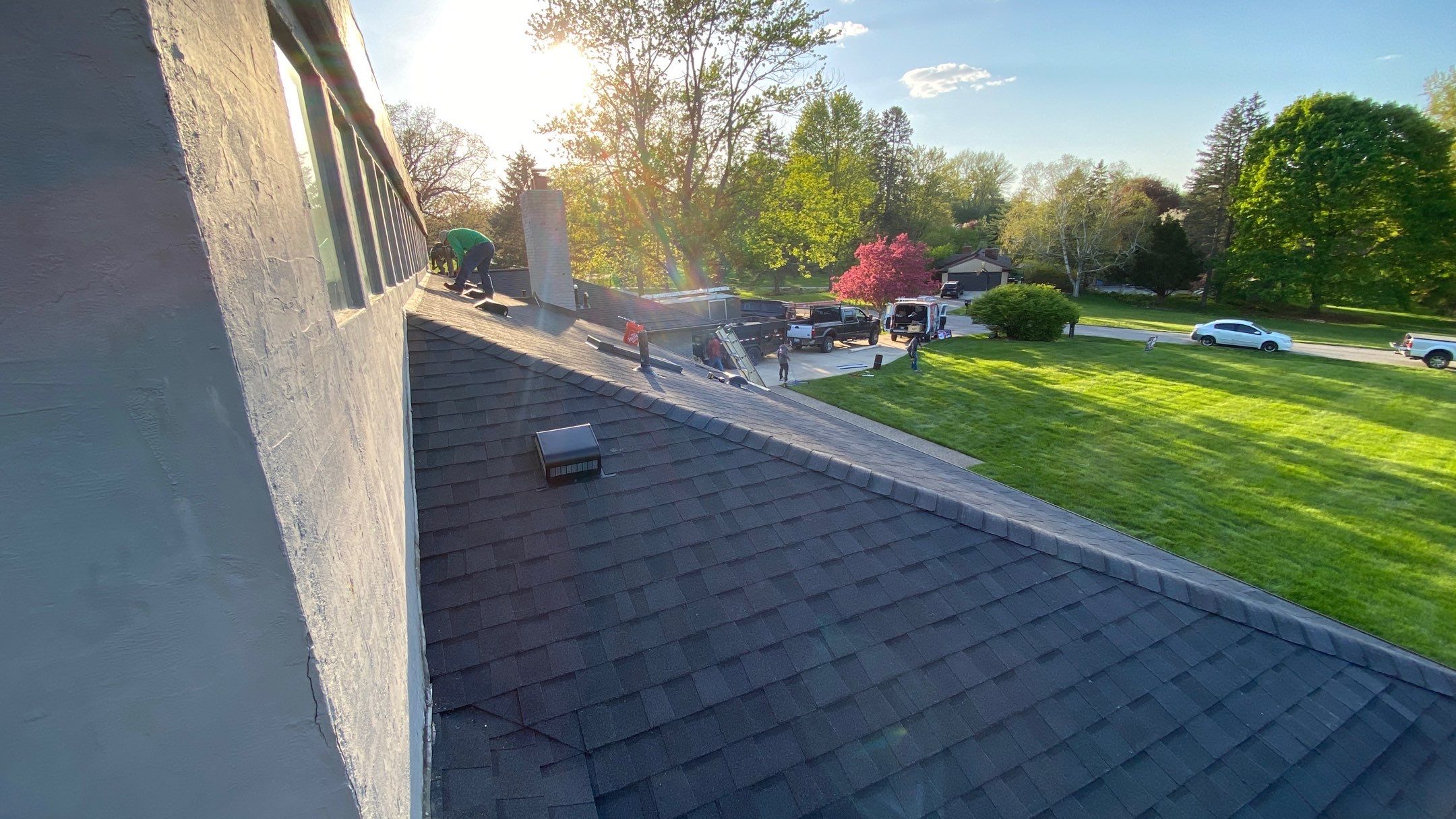 Roof Replacement using CertainTeed Landmark by 180 Contractors
