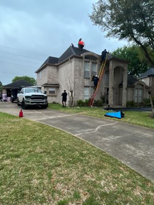 Residential Roofing Repair using Owen's Corning Duration (Lifetime) Shingles
