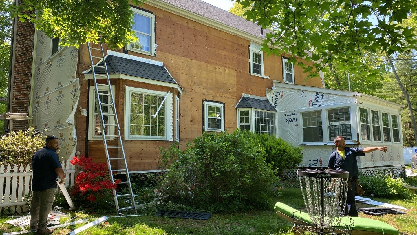 Siding Installation using certainteed monogram 4" double 4 by A Plus Exterior