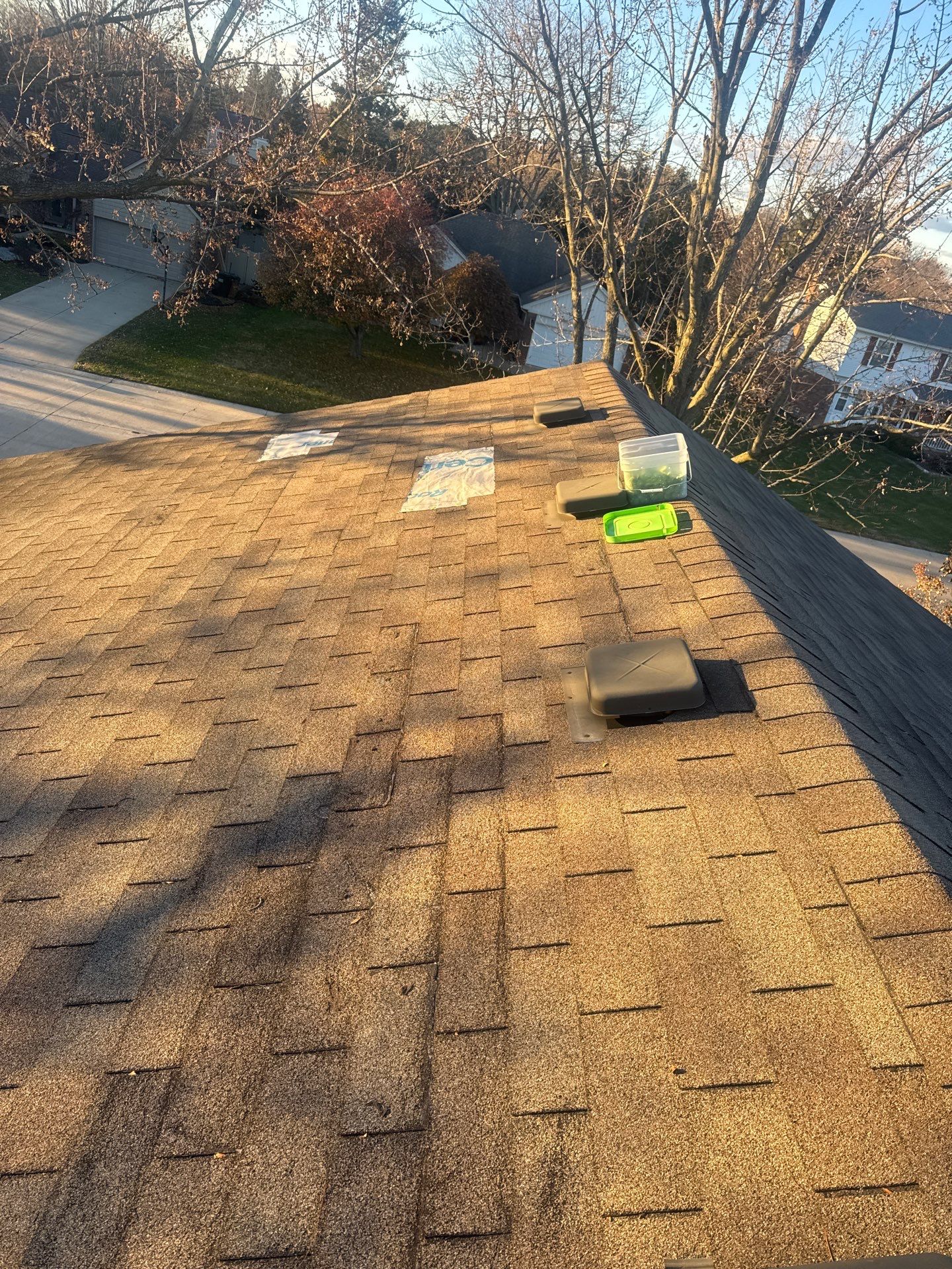 Roof Replacement using Owens Corning Driftwood by 180 Contractors