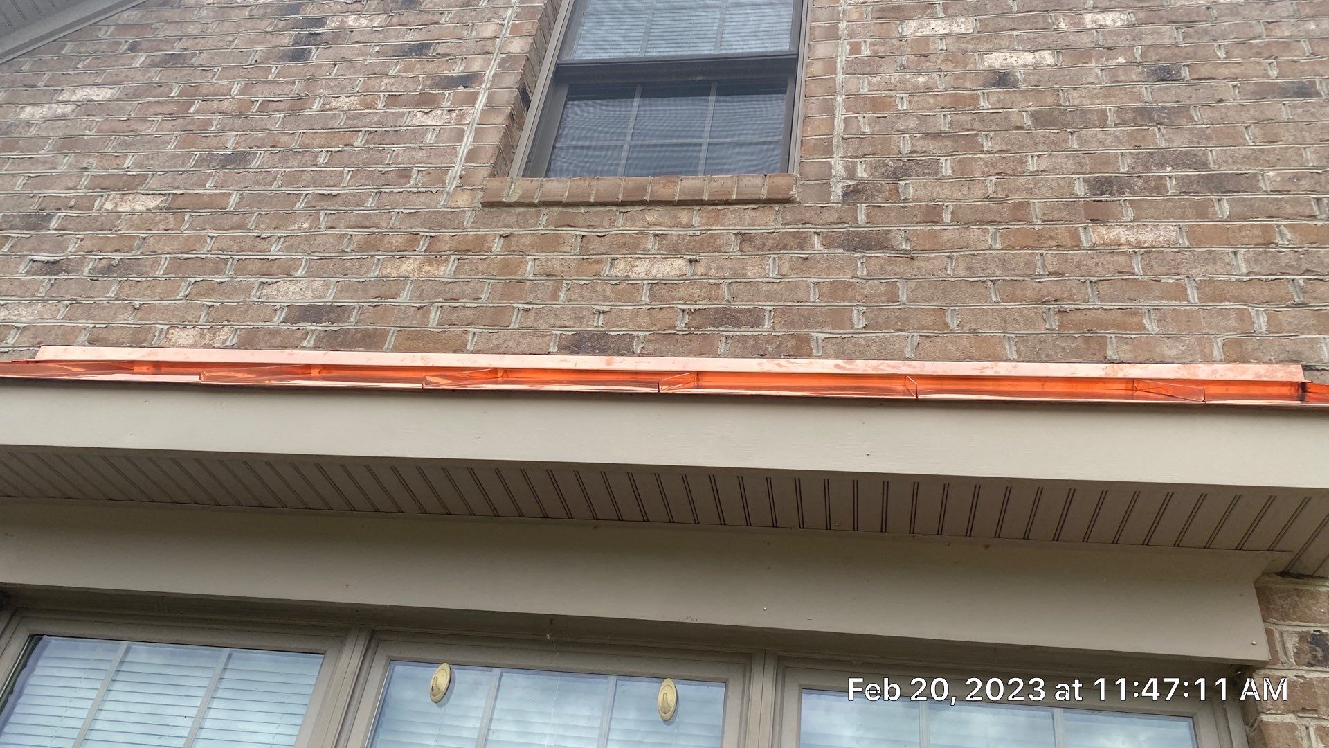 GAF Weathered Wood and Custom Copper by Just In Time Roofing and Restoration
