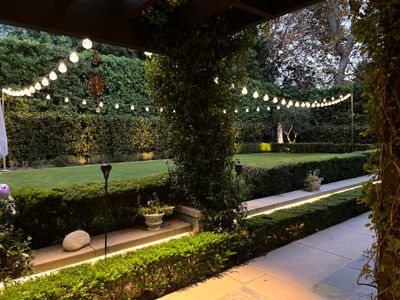 Toluca Lake Outdoor Entertainment + Landscape Lighting