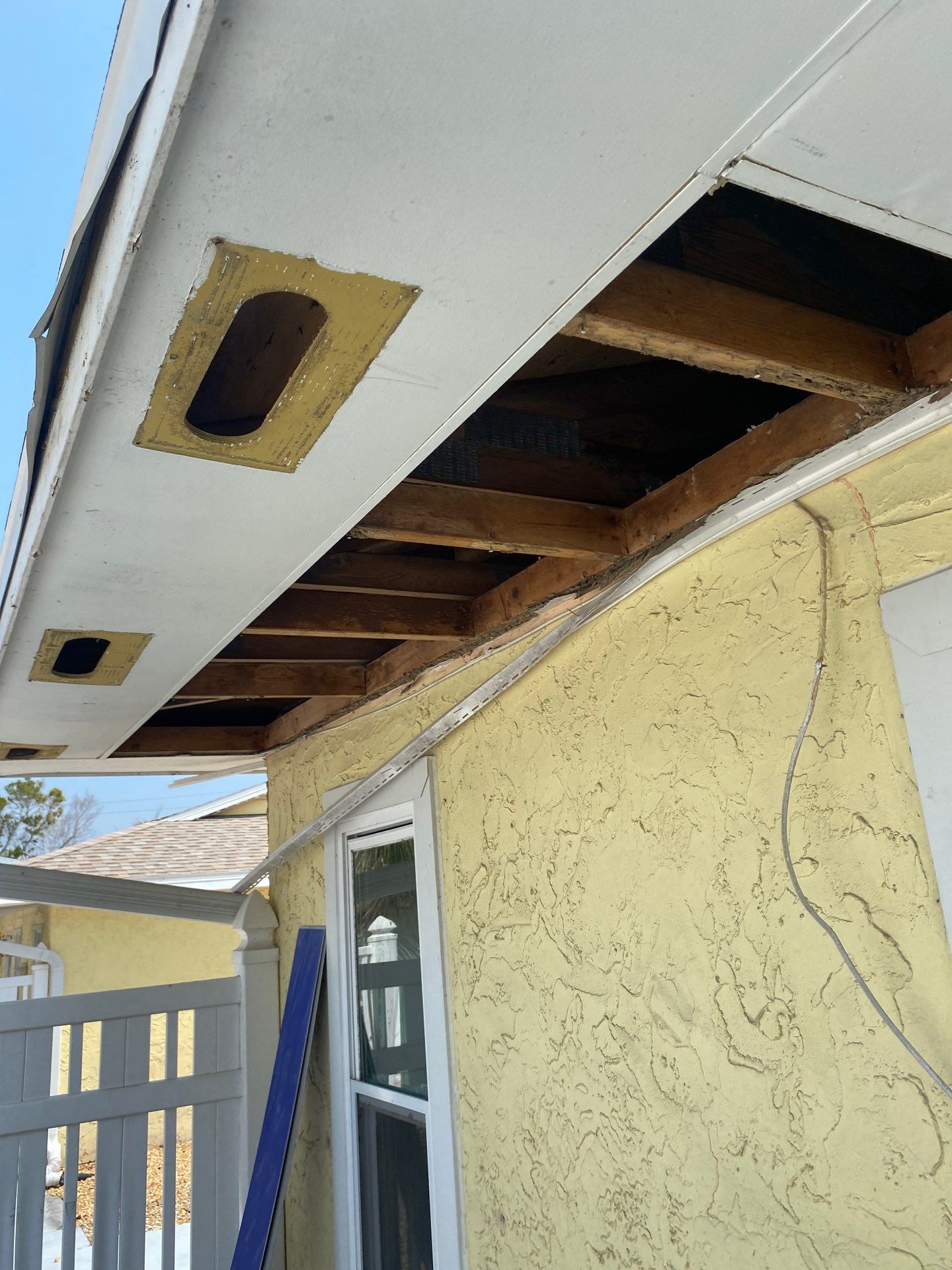 Soffit Ventilation Enhancement in Holmes Beach FL by Gutter Professors