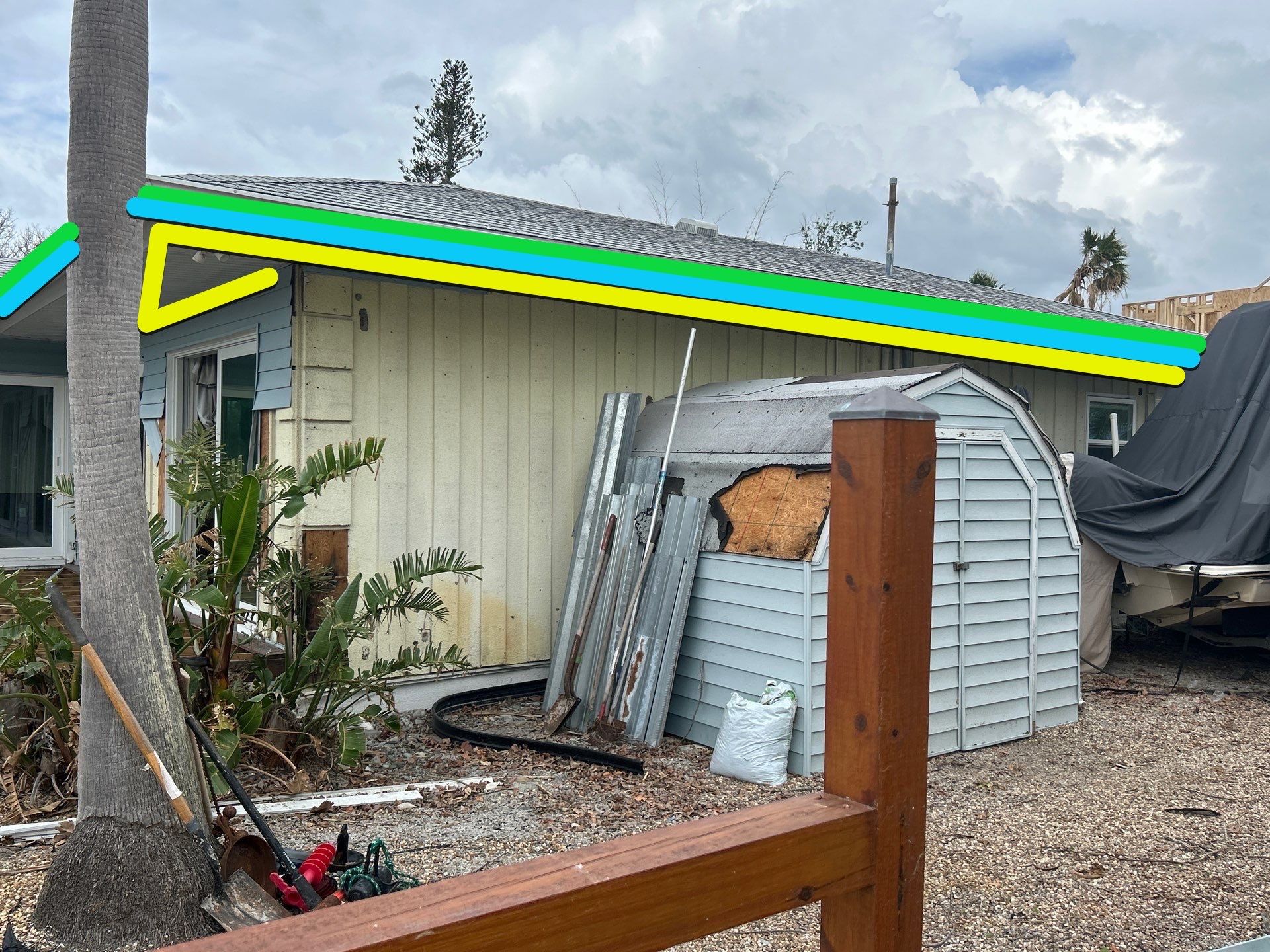 White Soffit and Fascia Upgrade in Longboat Key FL by Gutter Professors